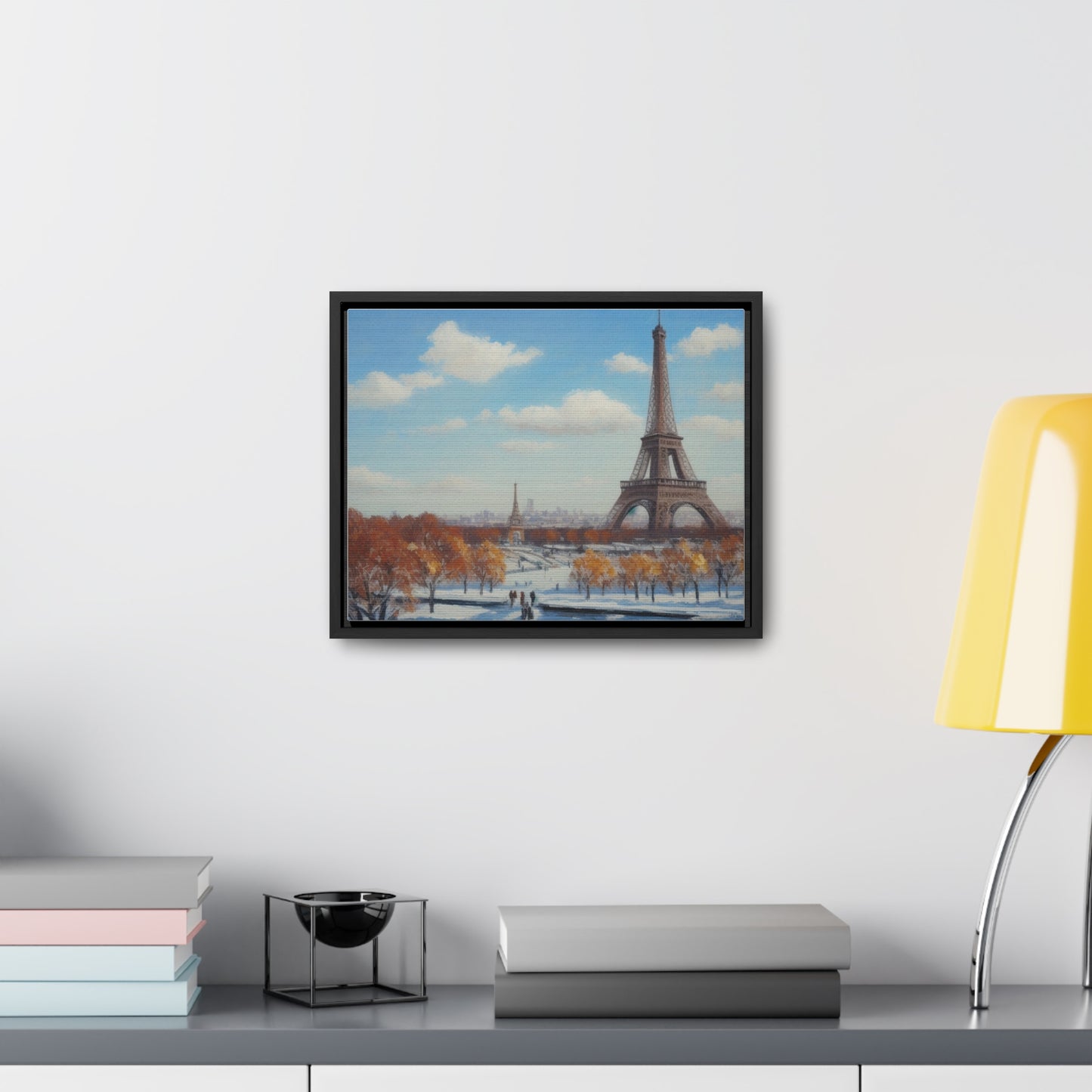 Eiffel Tower, Wall Art, Gallery Canvas Wraps, Horizontal Frame