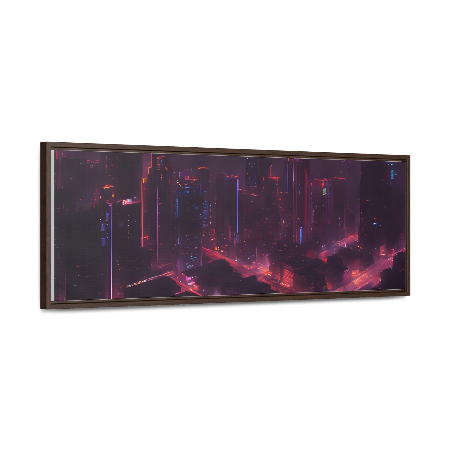 Neon lights, Wall Art, Gallery Canvas Wraps, Horizontal Frame