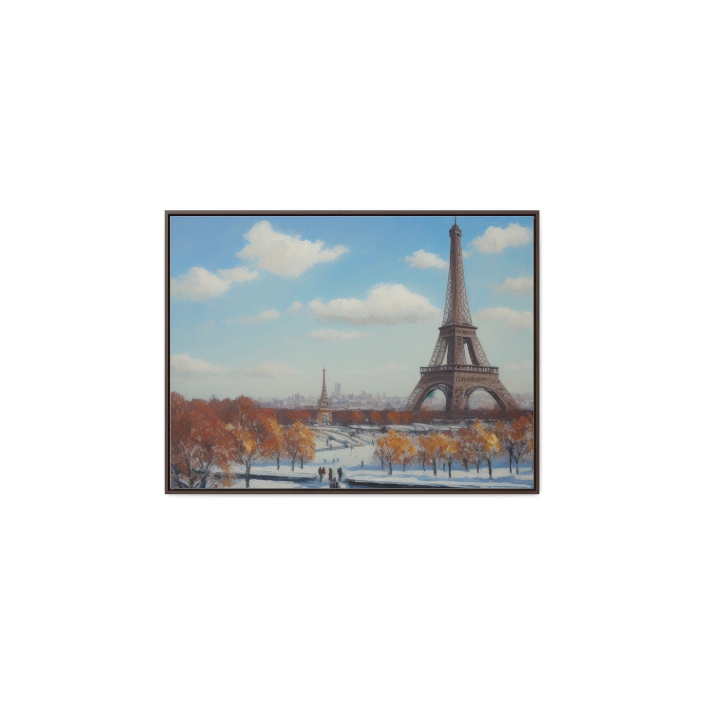 Eiffel Tower, Wall Art, Gallery Canvas Wraps, Horizontal Frame