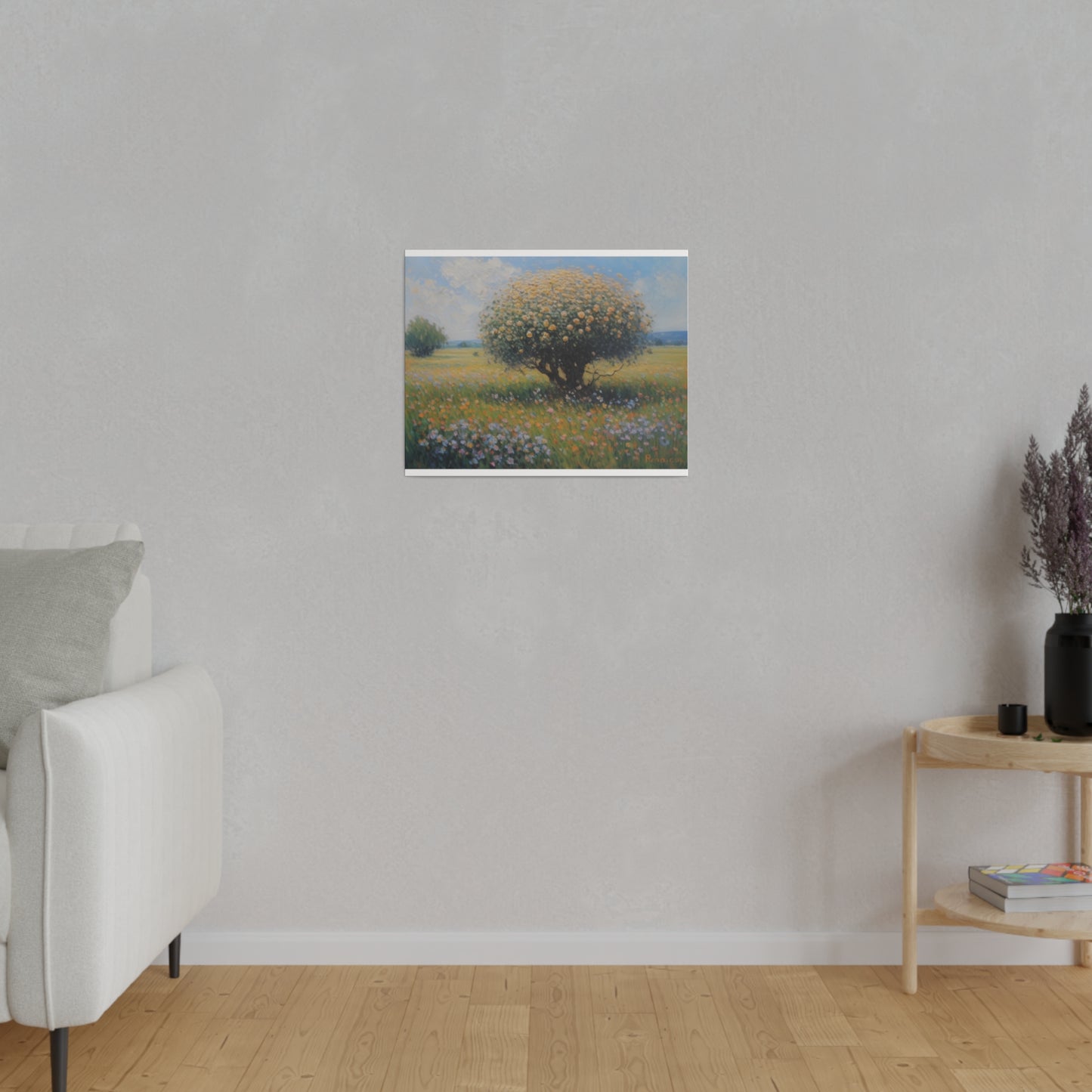 Beautiful Meadows, Wall Art, Matte Canvas, Stretched, 0.75"