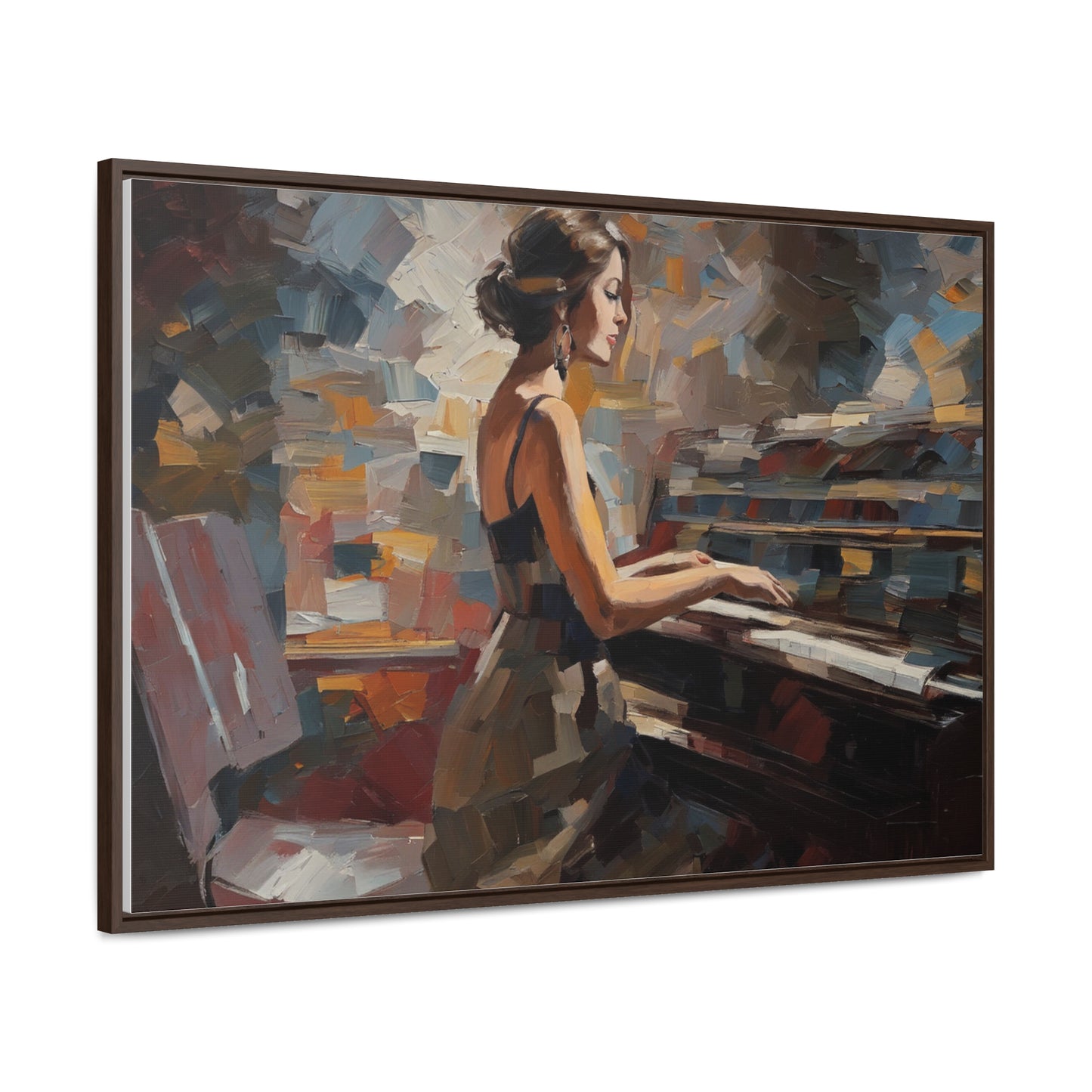 Piano, Wall Art, Gallery Canvas Wraps, Horizontal Frame