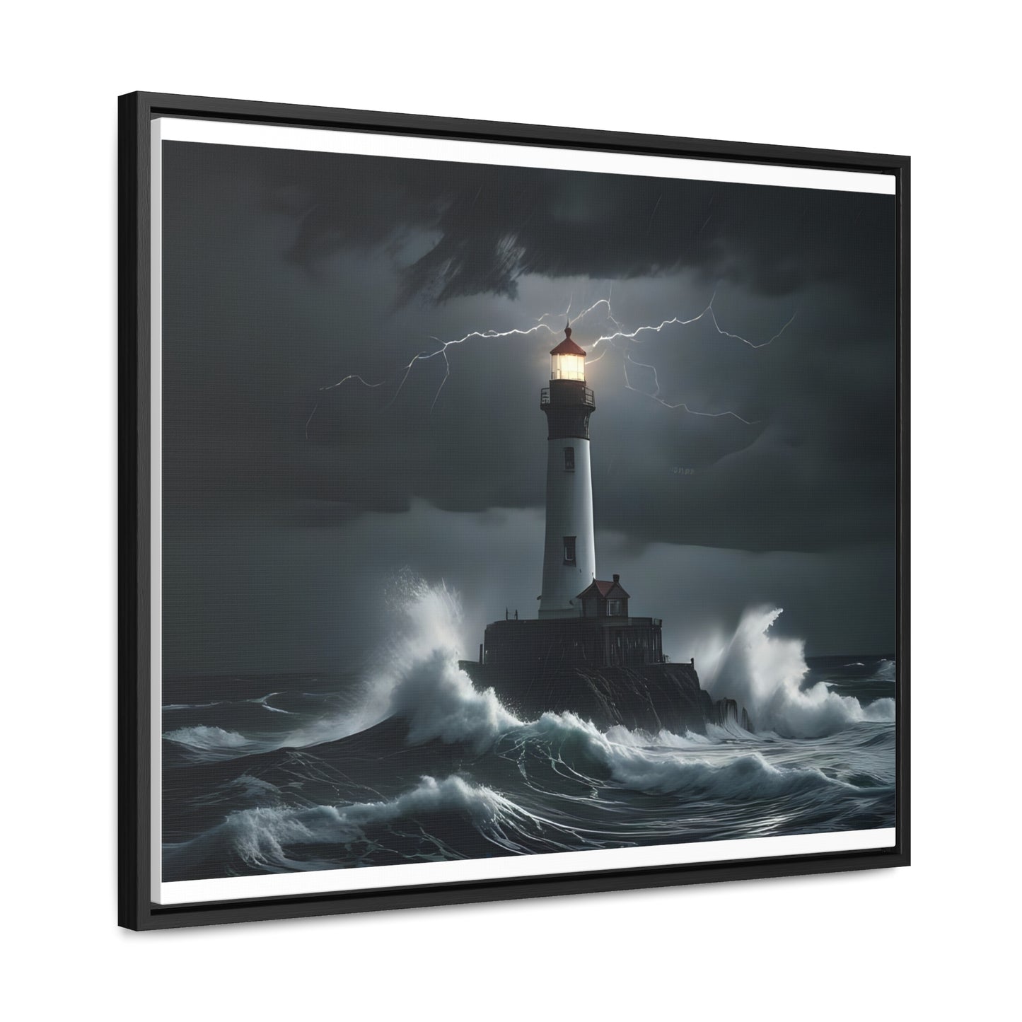 Light House, Wall Art, Gallery Canvas Wraps, Horizontal Frame