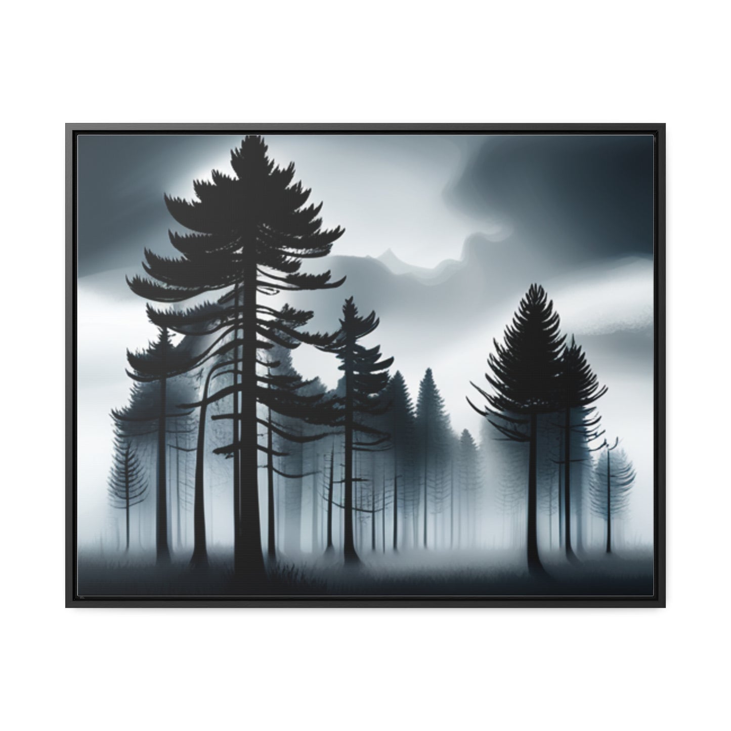 Gray Day, Wall Art, Gallery Canvas Wraps, Horizontal Frame