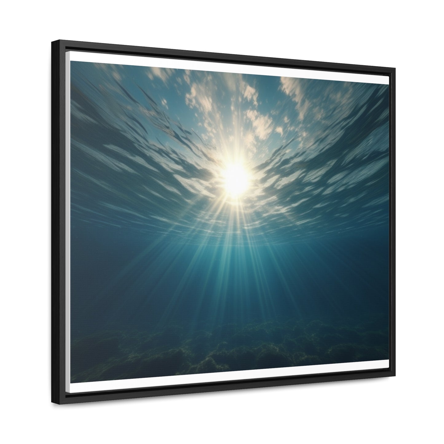 Under Water, Wall Art, Gallery Canvas Wraps, Horizontal Frame