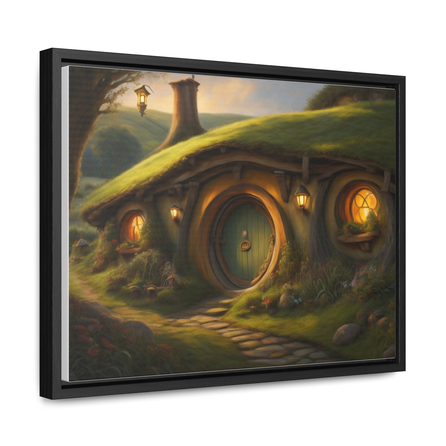 Hobbiton, Wall Art, Gallery Canvas Wraps, Horizontal Frame