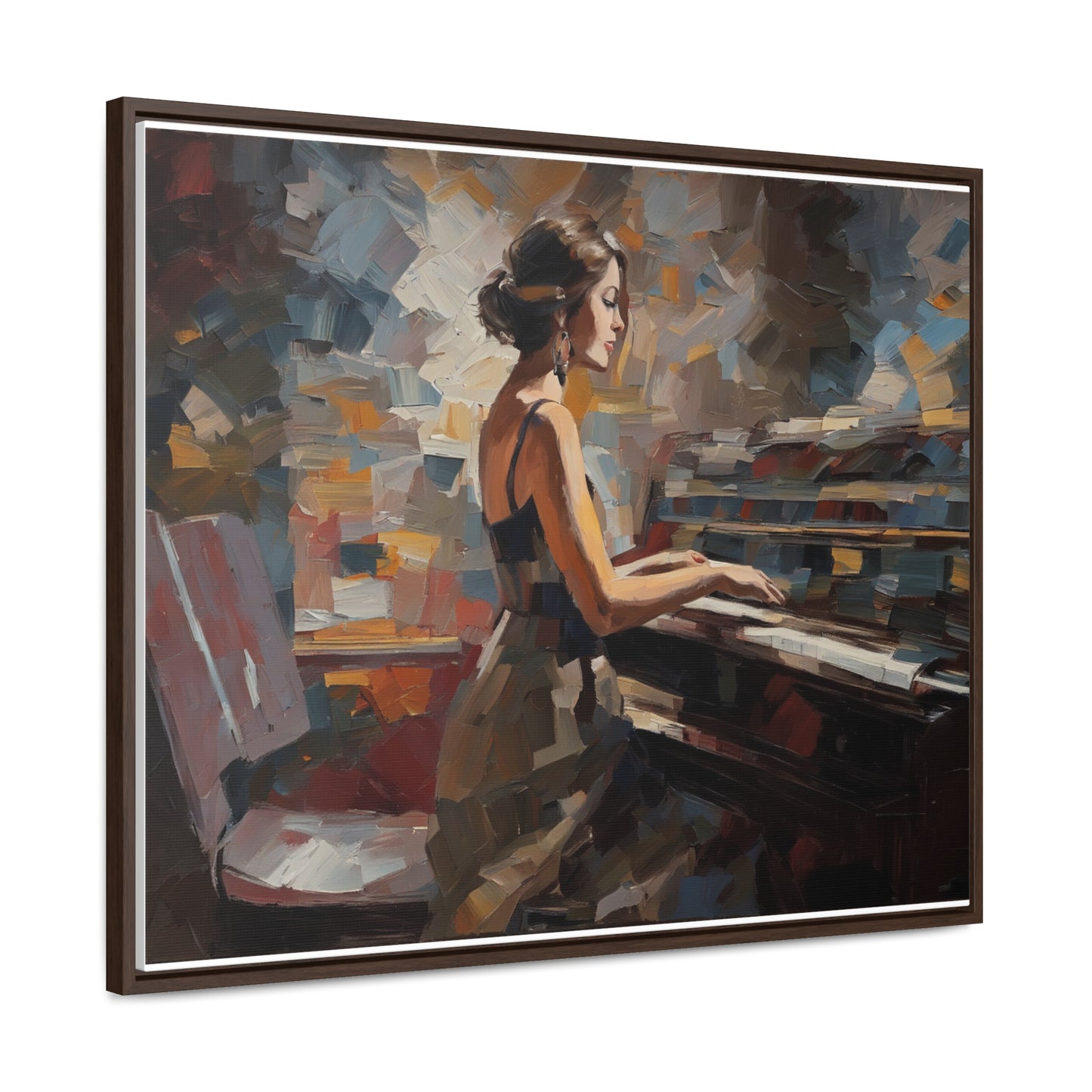 Piano, Wall Art, Gallery Canvas Wraps, Horizontal Frame