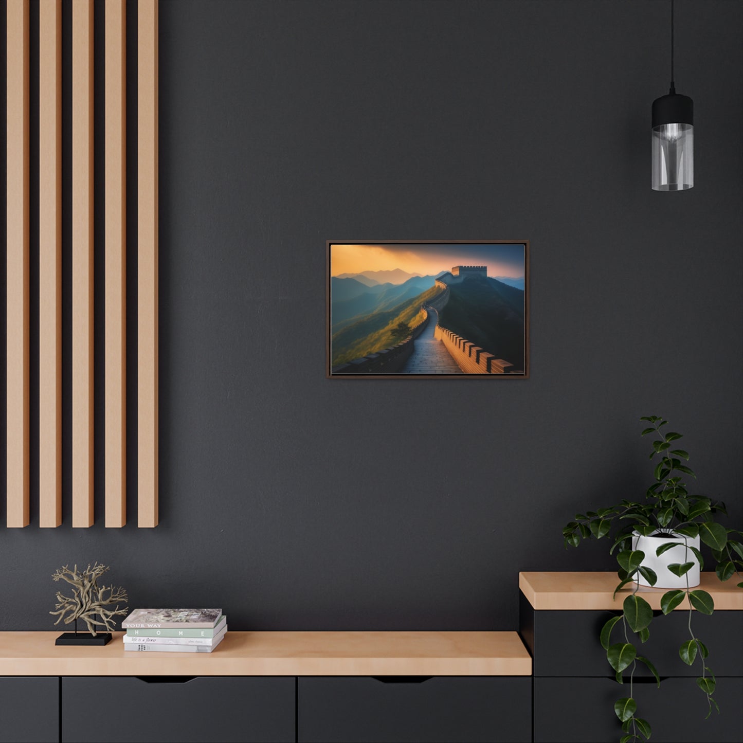 Great Wall of China, Wall Art, Gallery Canvas Wraps, Horizontal Frame