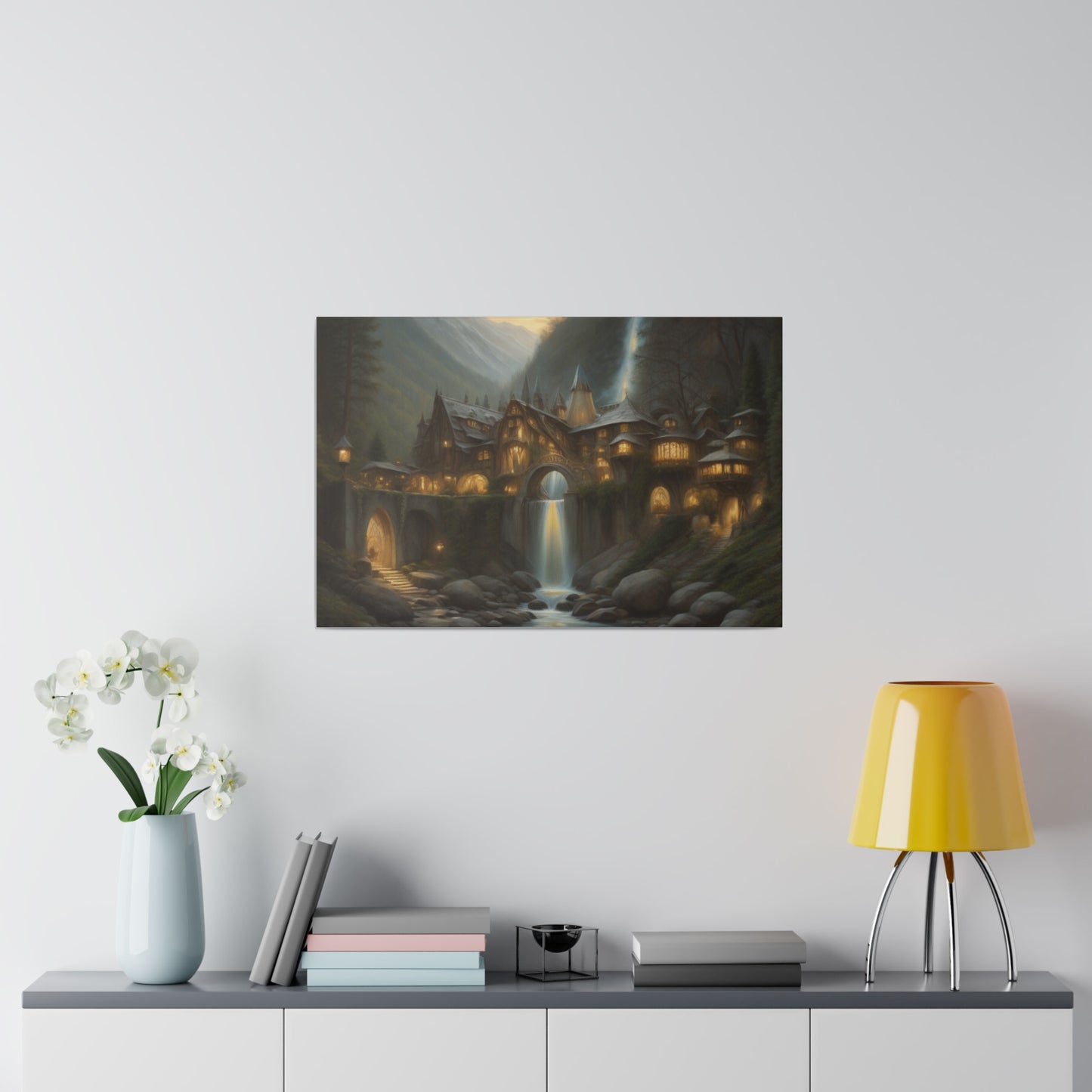 Rivendell, Wall Art, Matte Canvas, Stretched, 0.75"