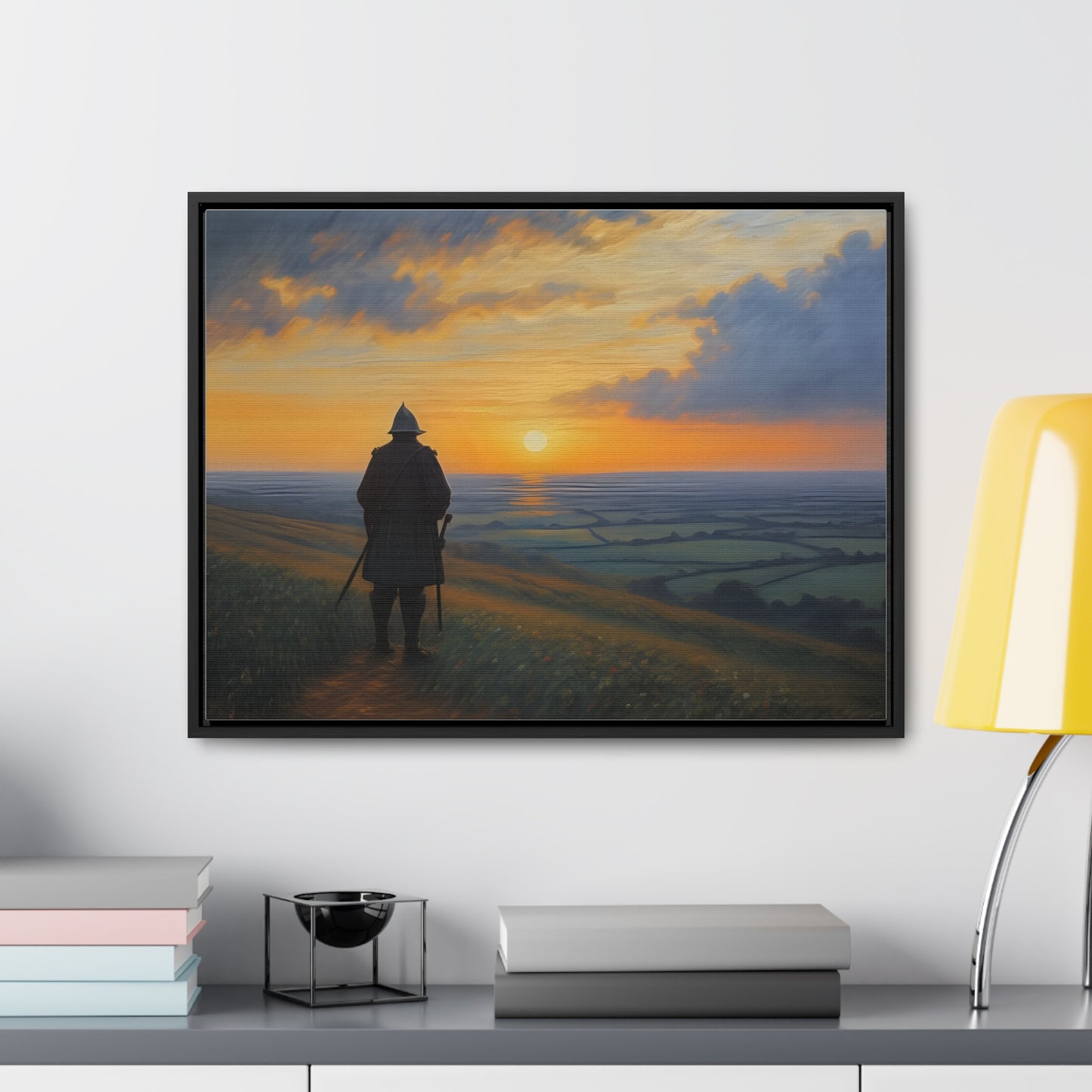 Contemplation, Wall Art, Gallery Canvas Wraps, Horizontal Frame