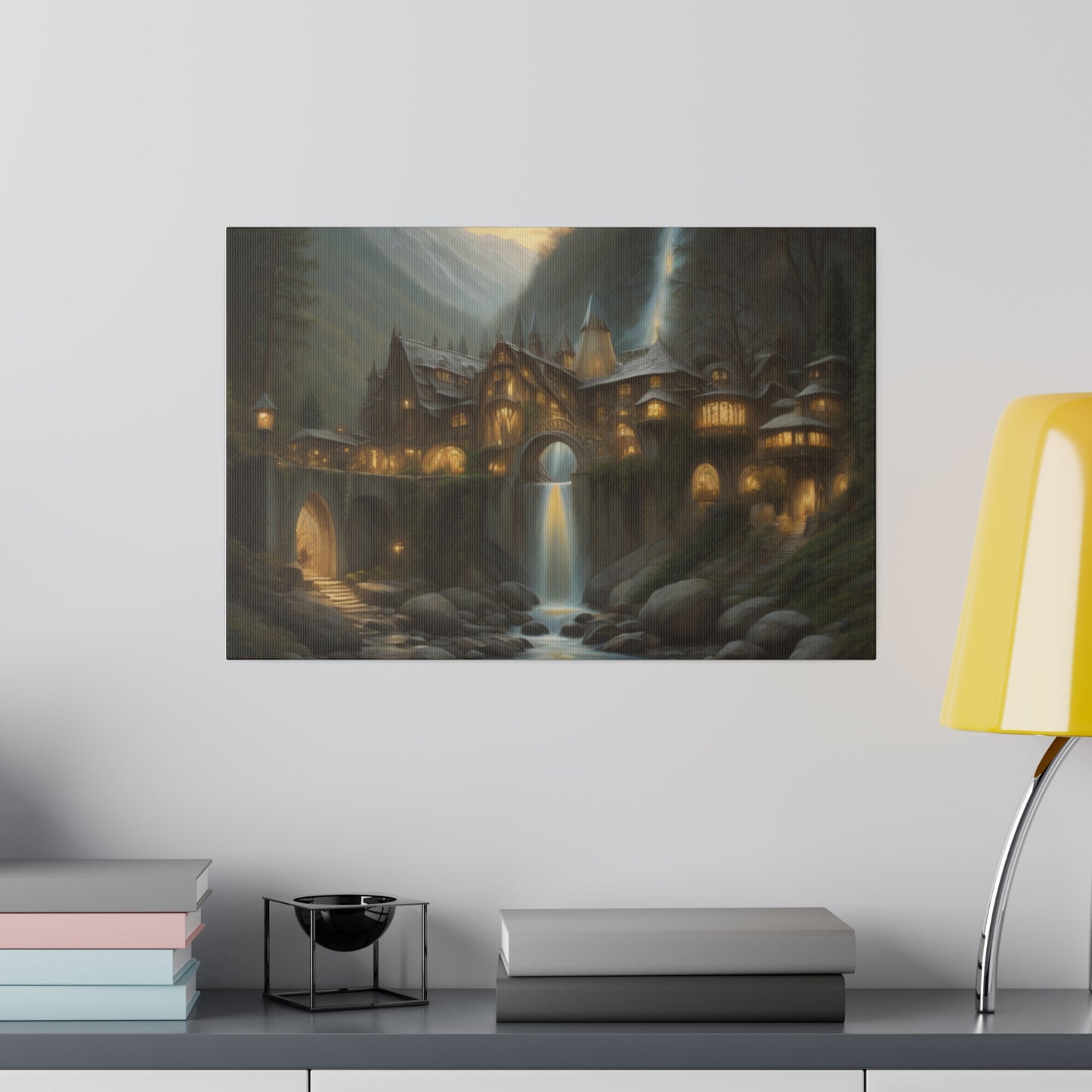 Rivendell, Wall Art, Matte Canvas, Stretched, 0.75"