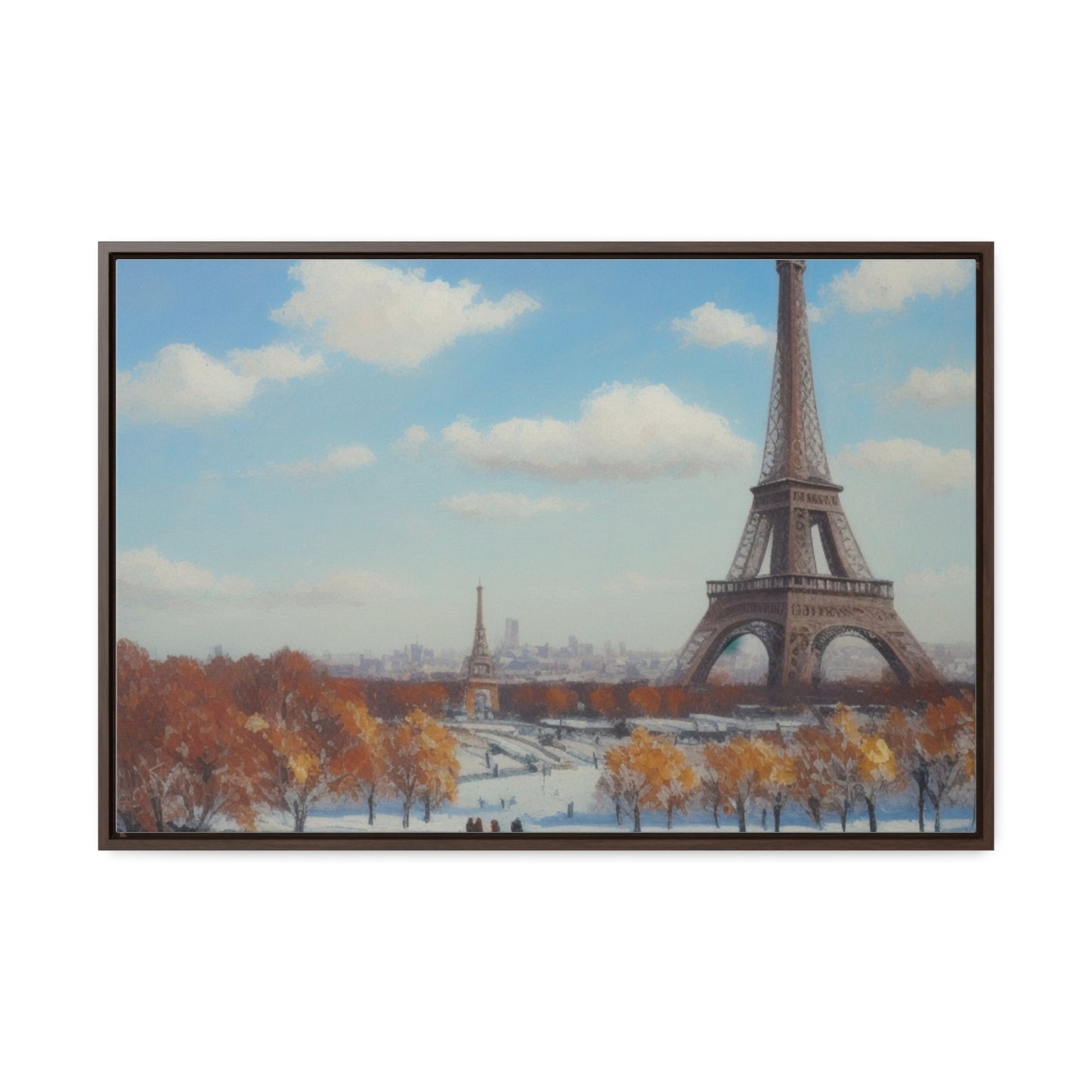 Eiffel Tower, Wall Art, Gallery Canvas Wraps, Horizontal Frame