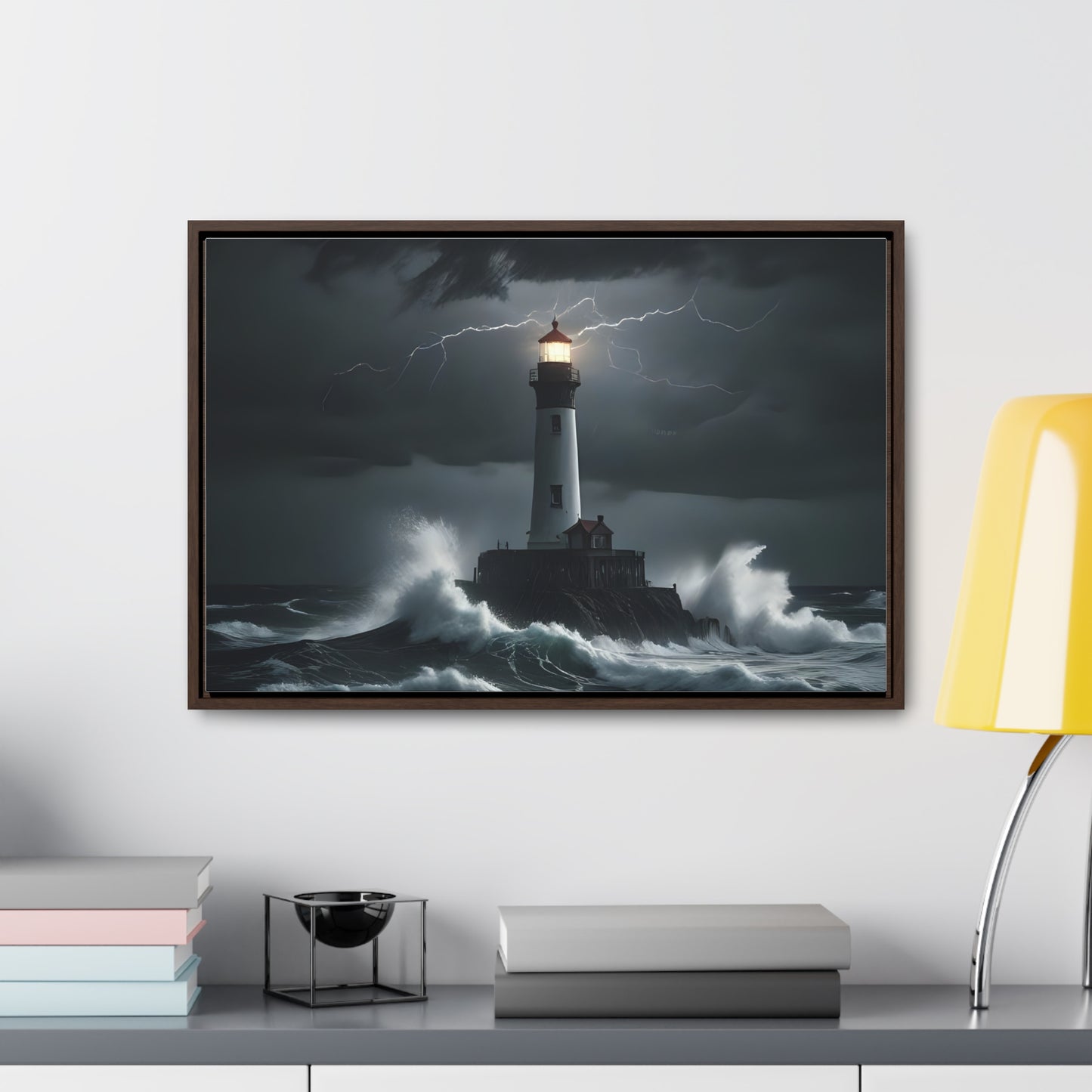 Light House, Wall Art, Gallery Canvas Wraps, Horizontal Frame