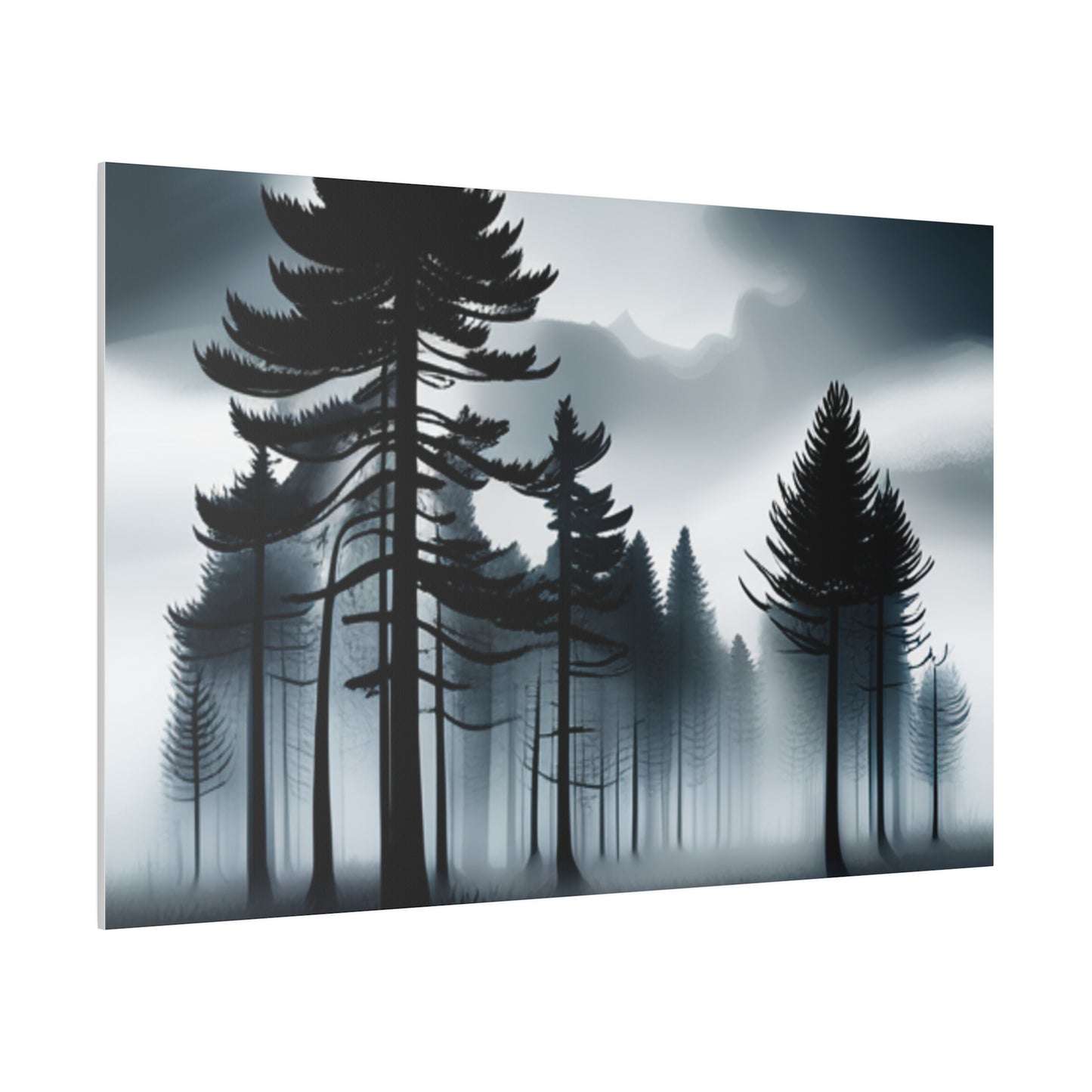 Gray day, Wall Art, Matte Canvas, Stretched, 0.75"