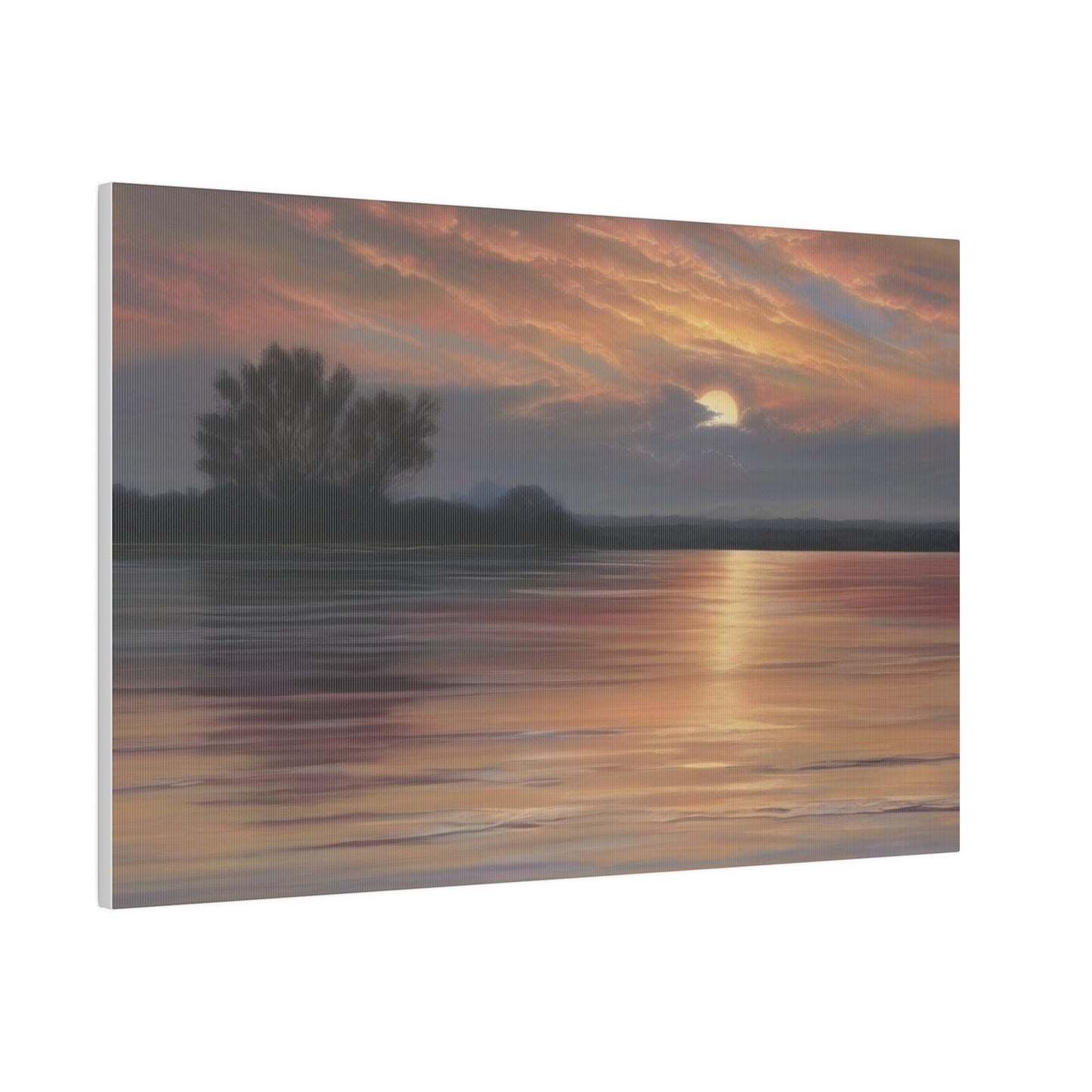 Sun Rise, Wall Art, Matte Canvas, Stretched, 0.75"