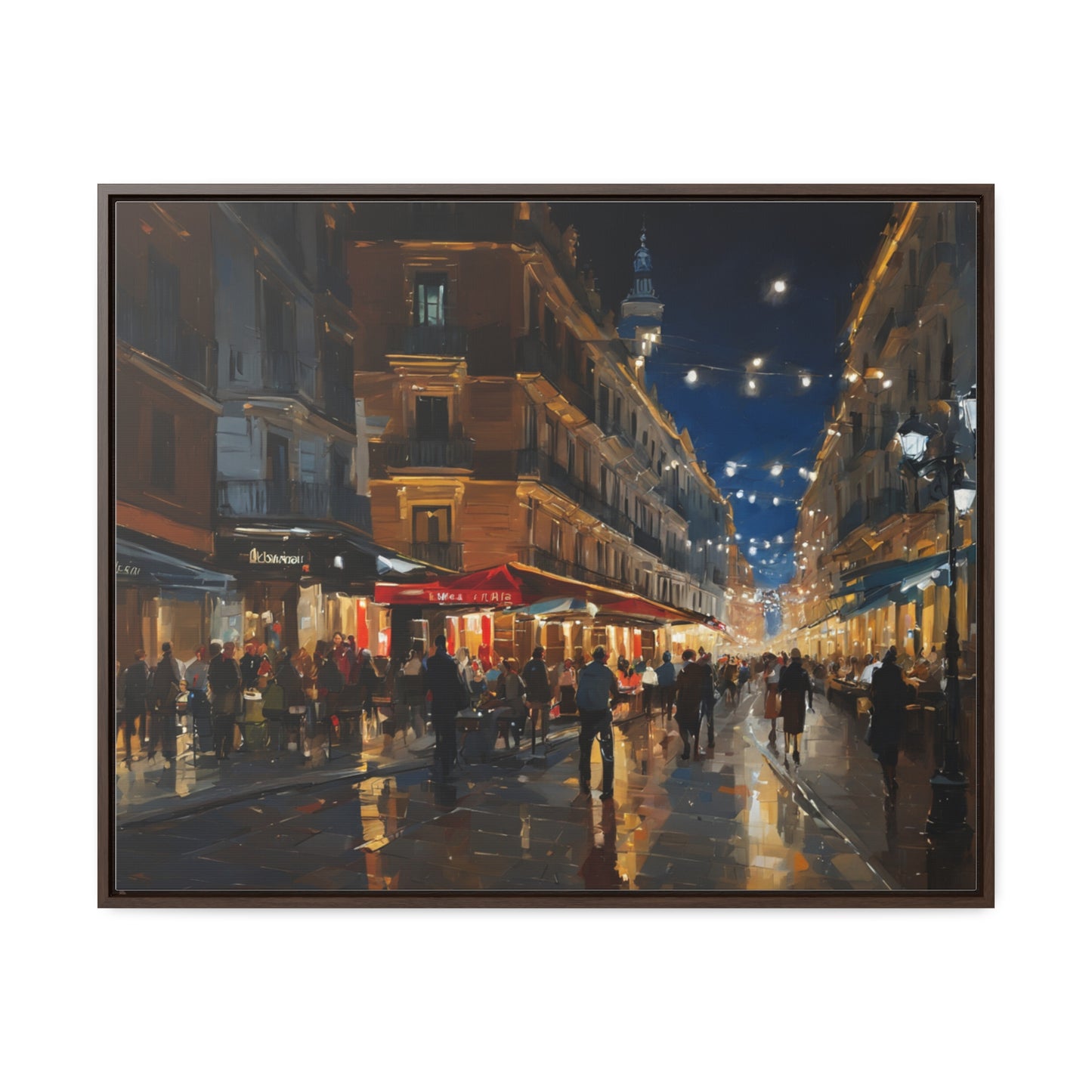 Calm night, Wall Art, Gallery Canvas Wraps, Horizontal Frame