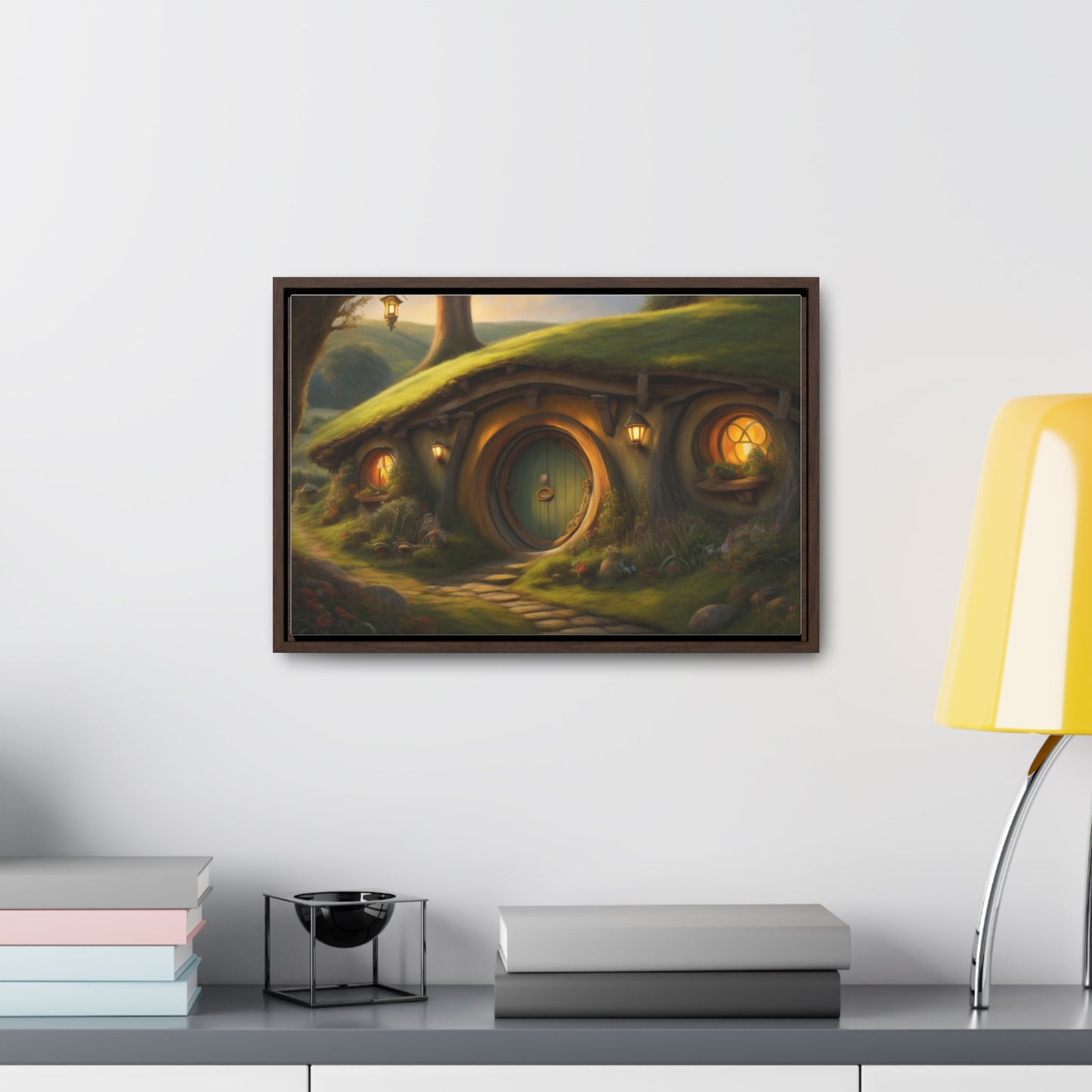 Hobbiton, Wall Art, Gallery Canvas Wraps, Horizontal Frame