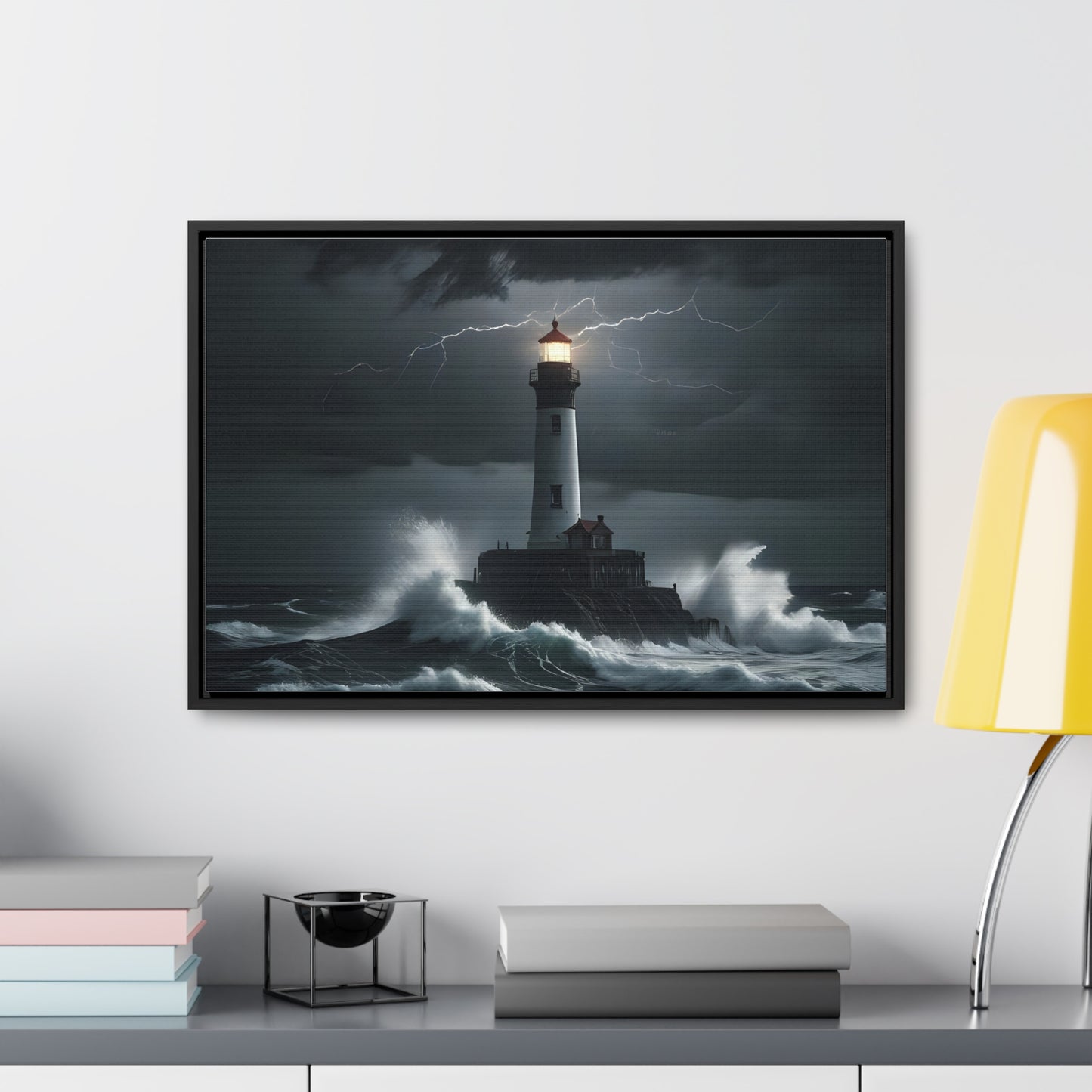 Light House, Wall Art, Gallery Canvas Wraps, Horizontal Frame