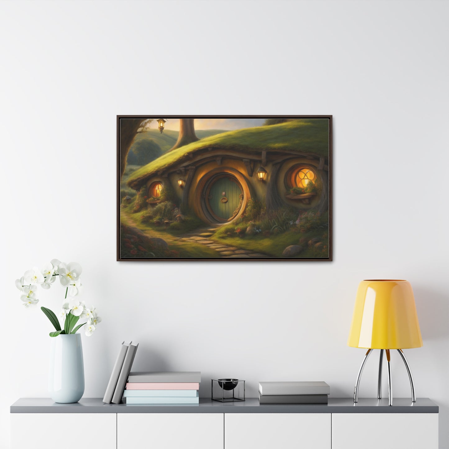 Hobbiton, Wall Art, Gallery Canvas Wraps, Horizontal Frame