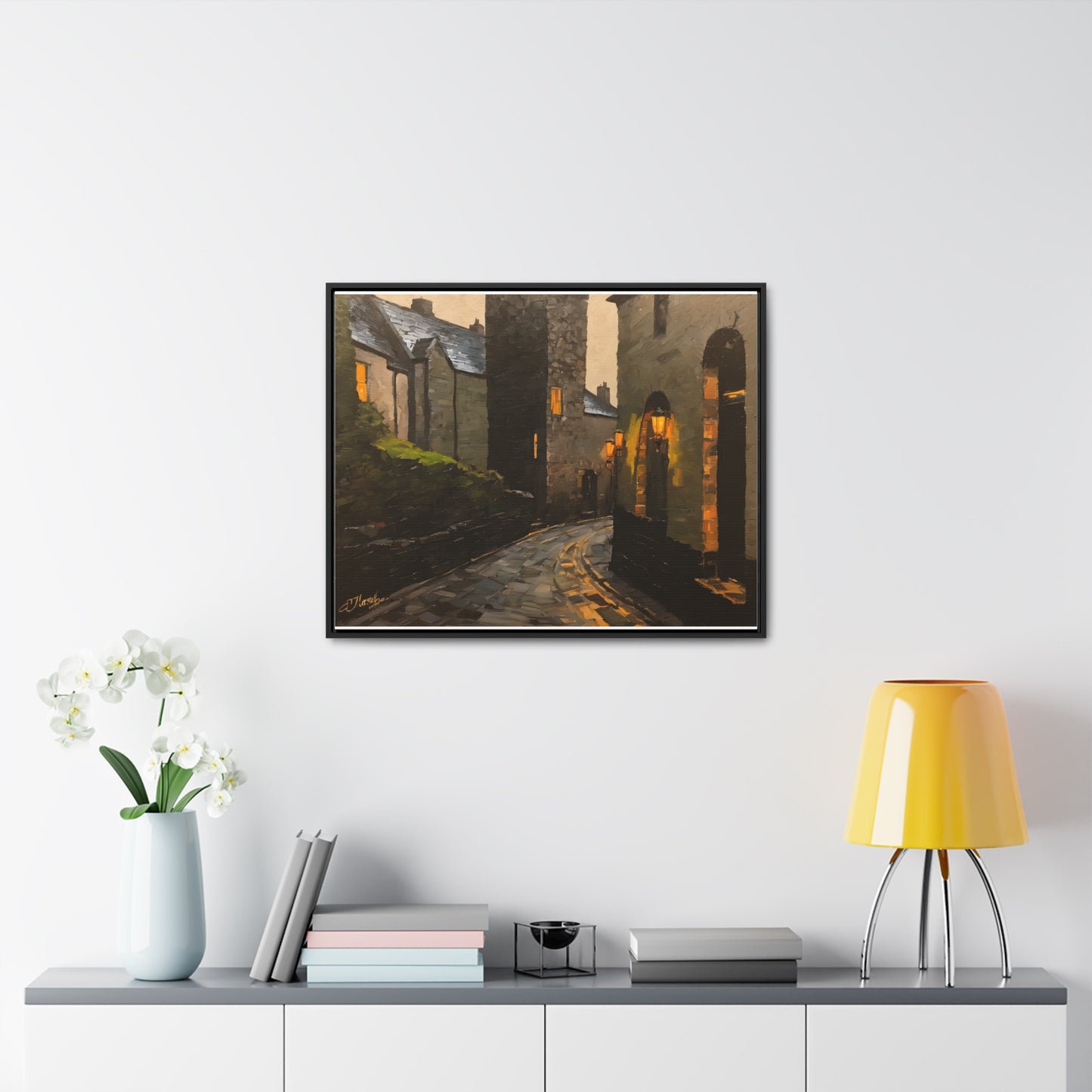 Walk the streets, Wall Art, Gallery Canvas Wraps, Horizontal Frame