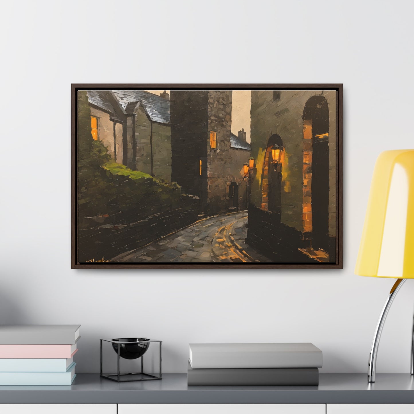 Walk the streets, Wall Art, Gallery Canvas Wraps, Horizontal Frame