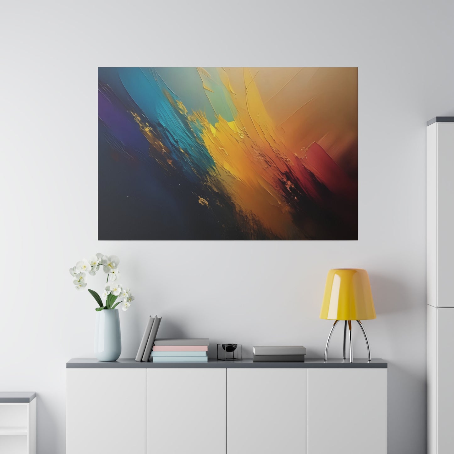 Colors, Wall Art, Matte Canvas, Stretched, 0.75"