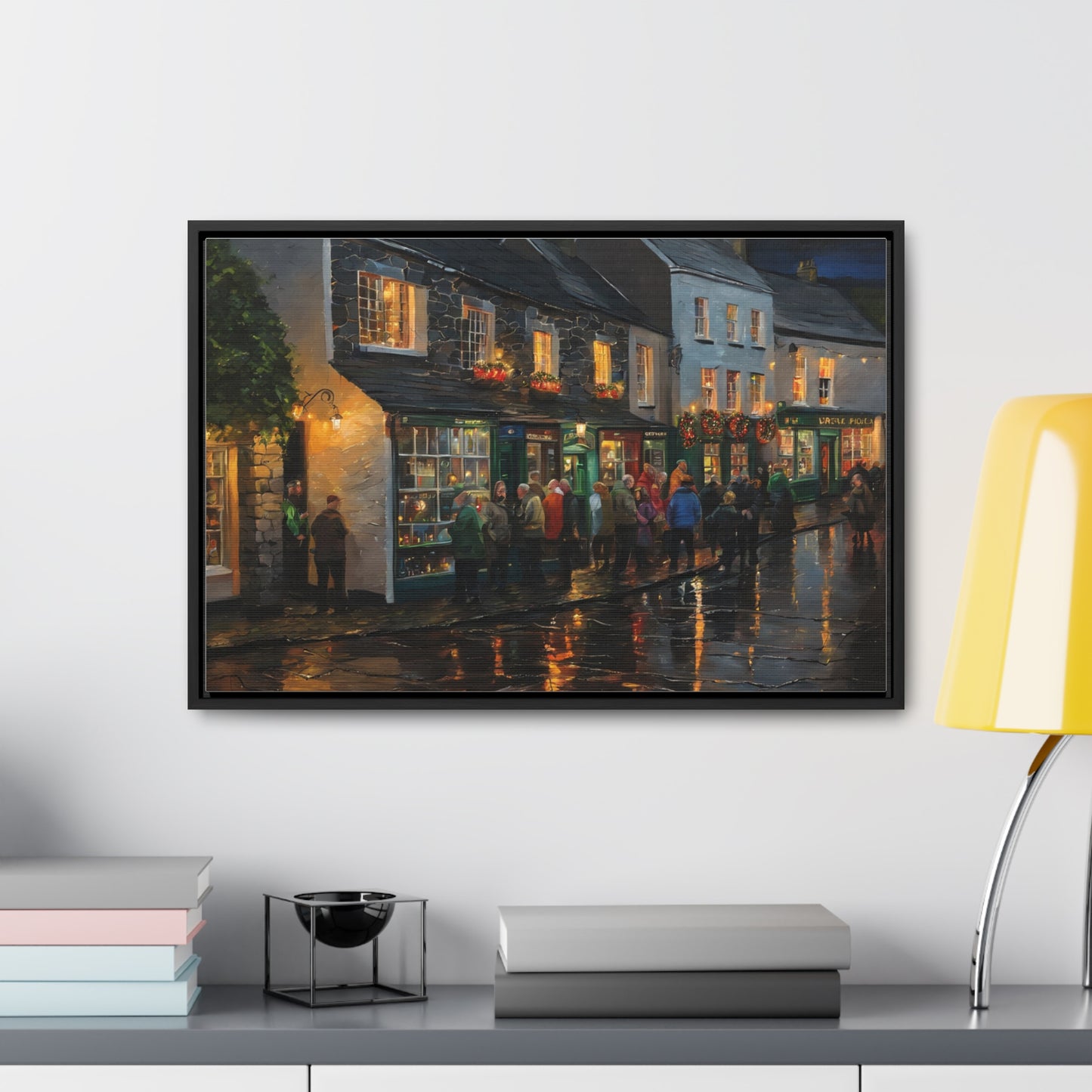 The Pub, Wall Art, Gallery Canvas Wraps, Horizontal Frame