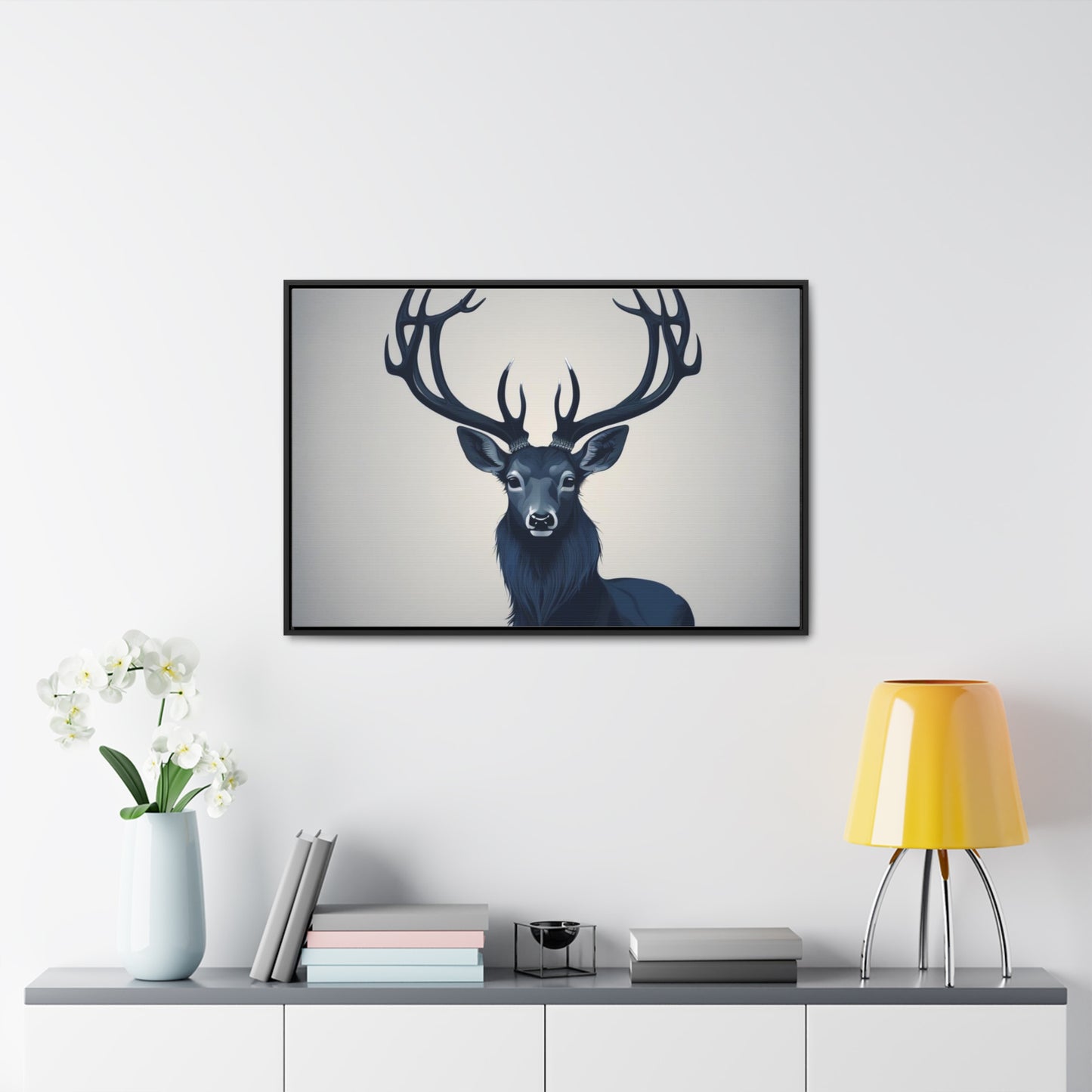 Deer Antlers, Wall Art, Gallery Canvas Wraps, Horizontal Frame