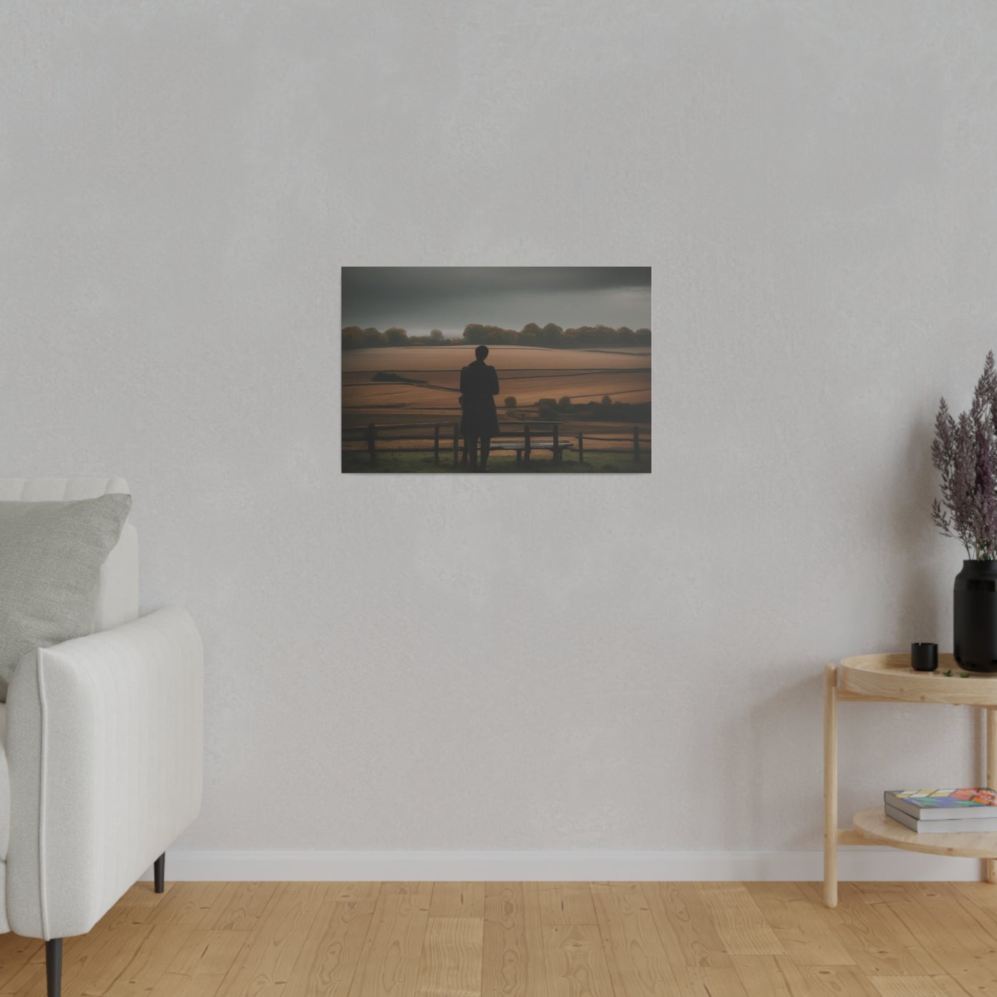 Alone, Wall Art, Matte Canvas, Stretched, 0.75"