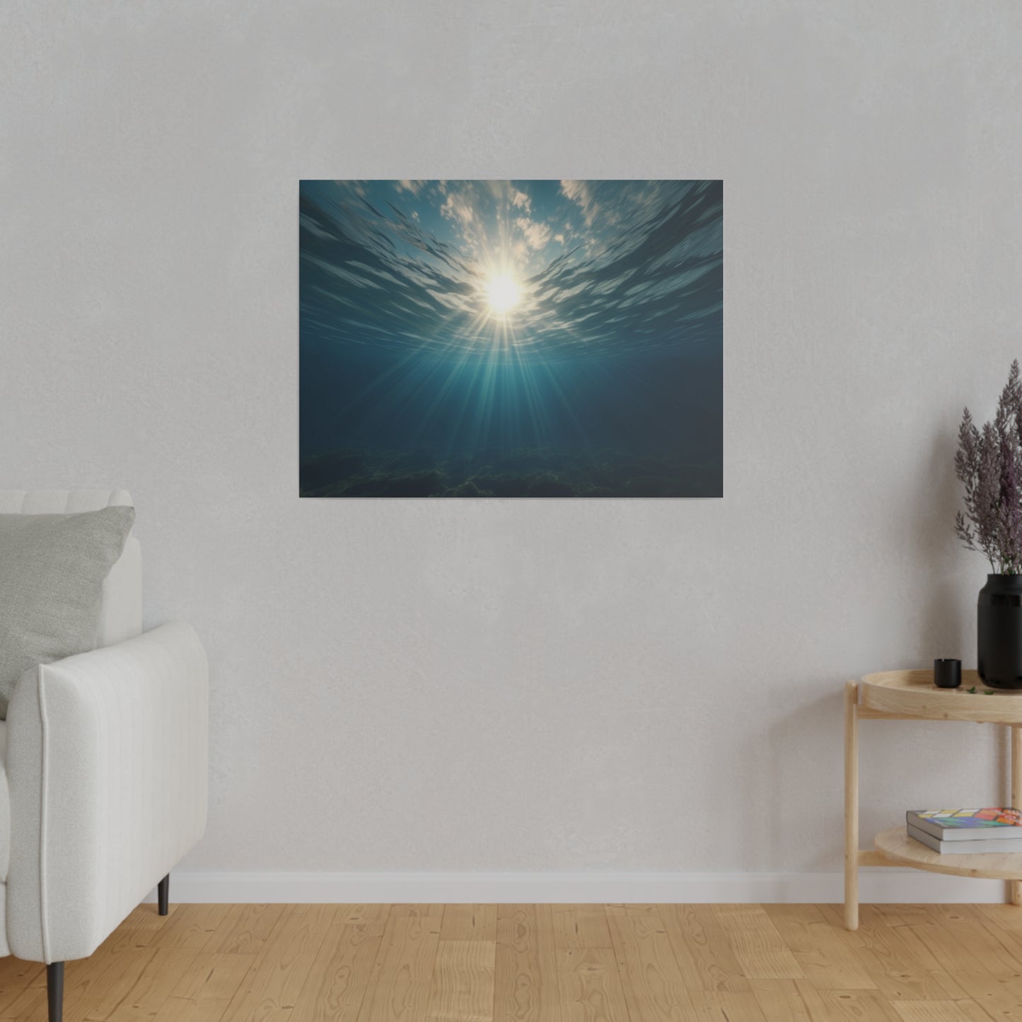 Under Water, Wall Art, Matte Canvas, Stretched, 0.75"