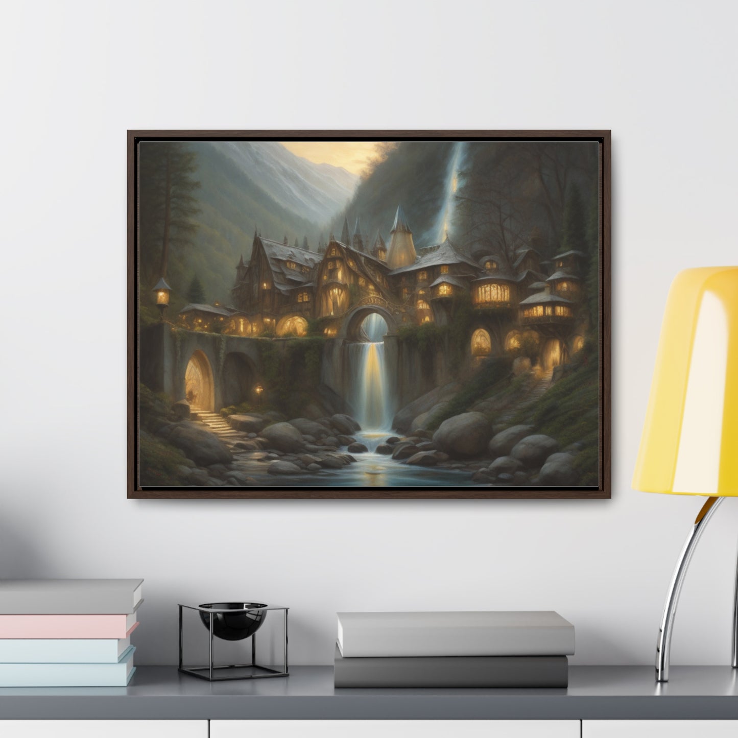 Rivendell, Wall Art, Gallery Canvas Wraps, Horizontal Frame