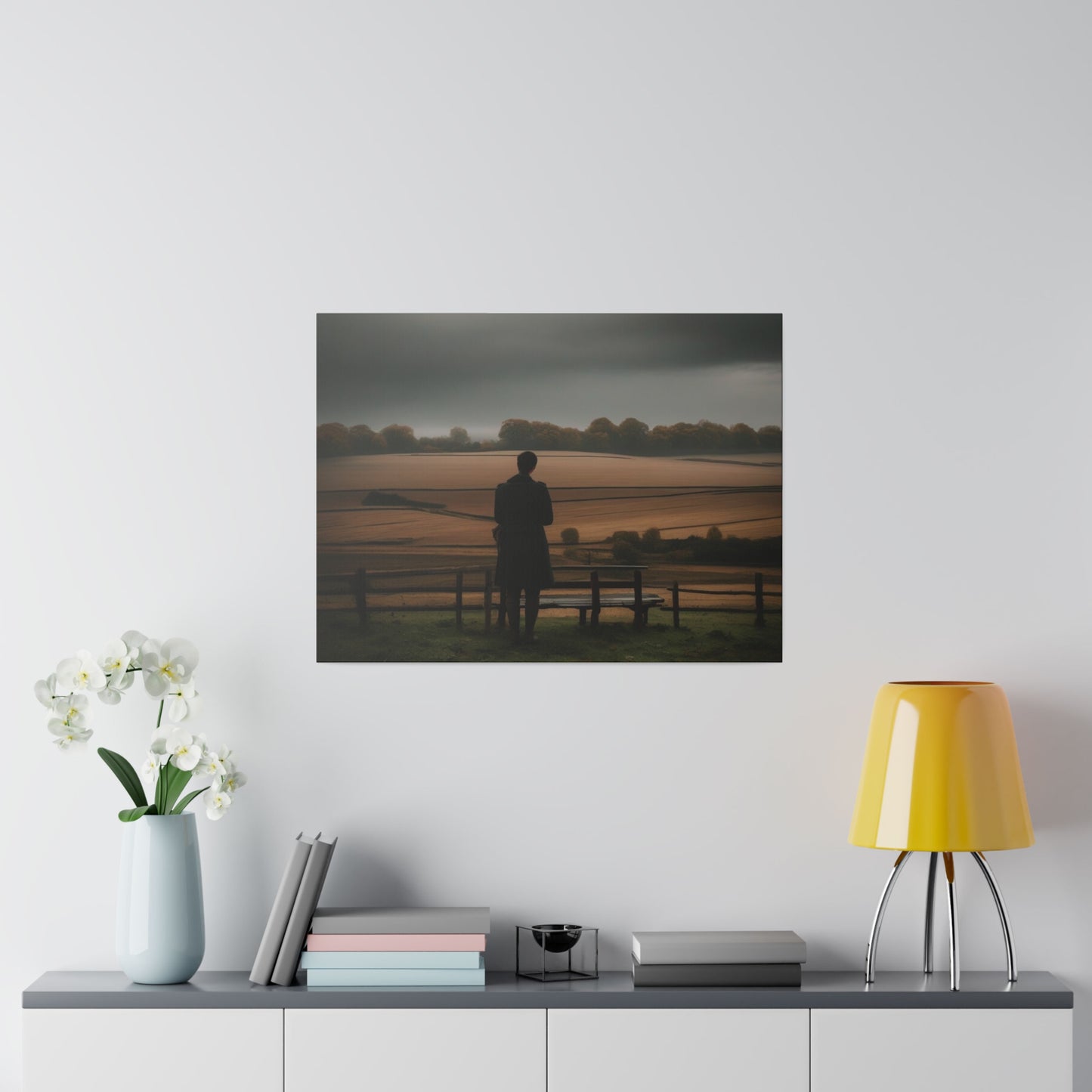 Alone, Wall Art, Matte Canvas, Stretched, 0.75"