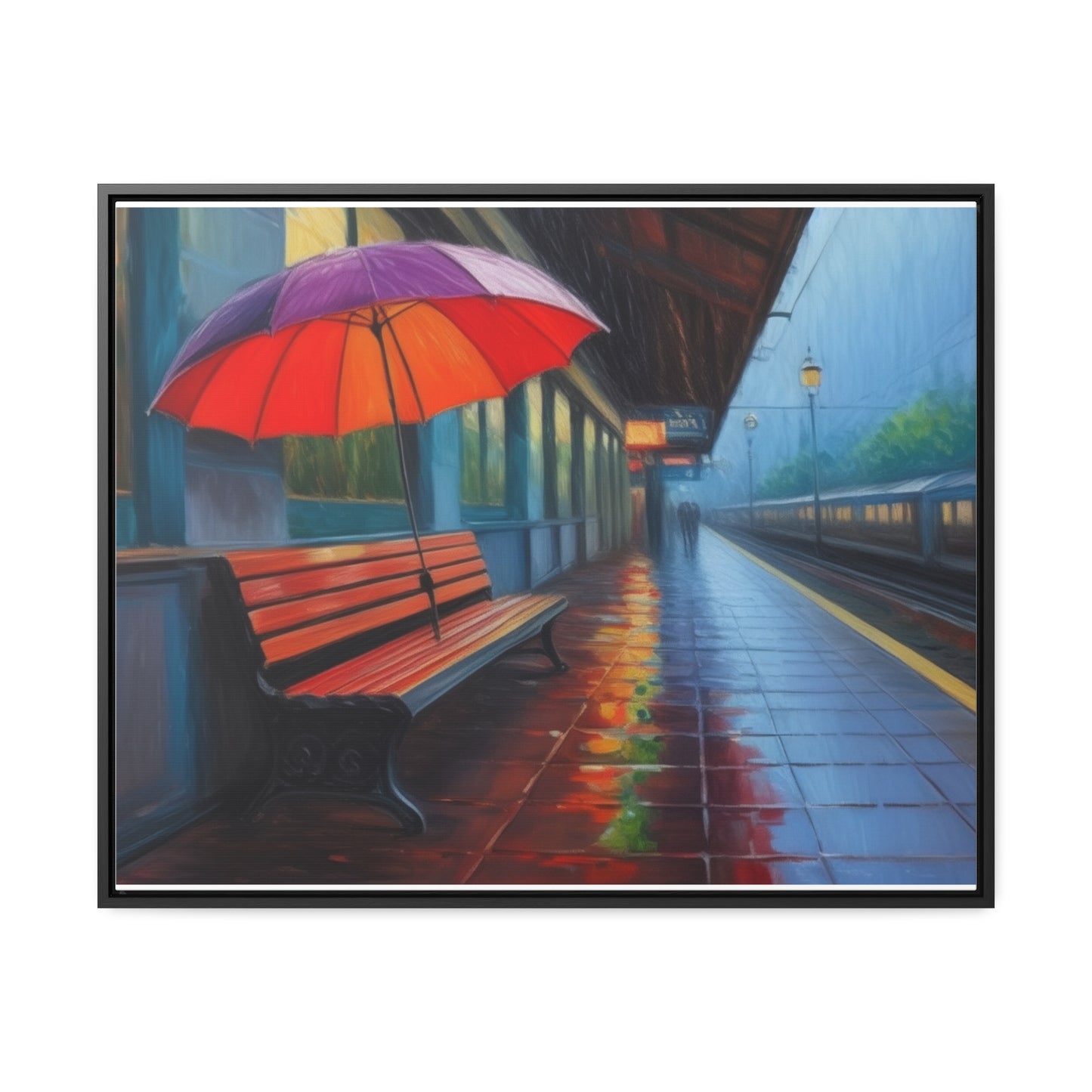 Umbrella, Wall Art, Gallery Canvas Wraps, Horizontal Frame