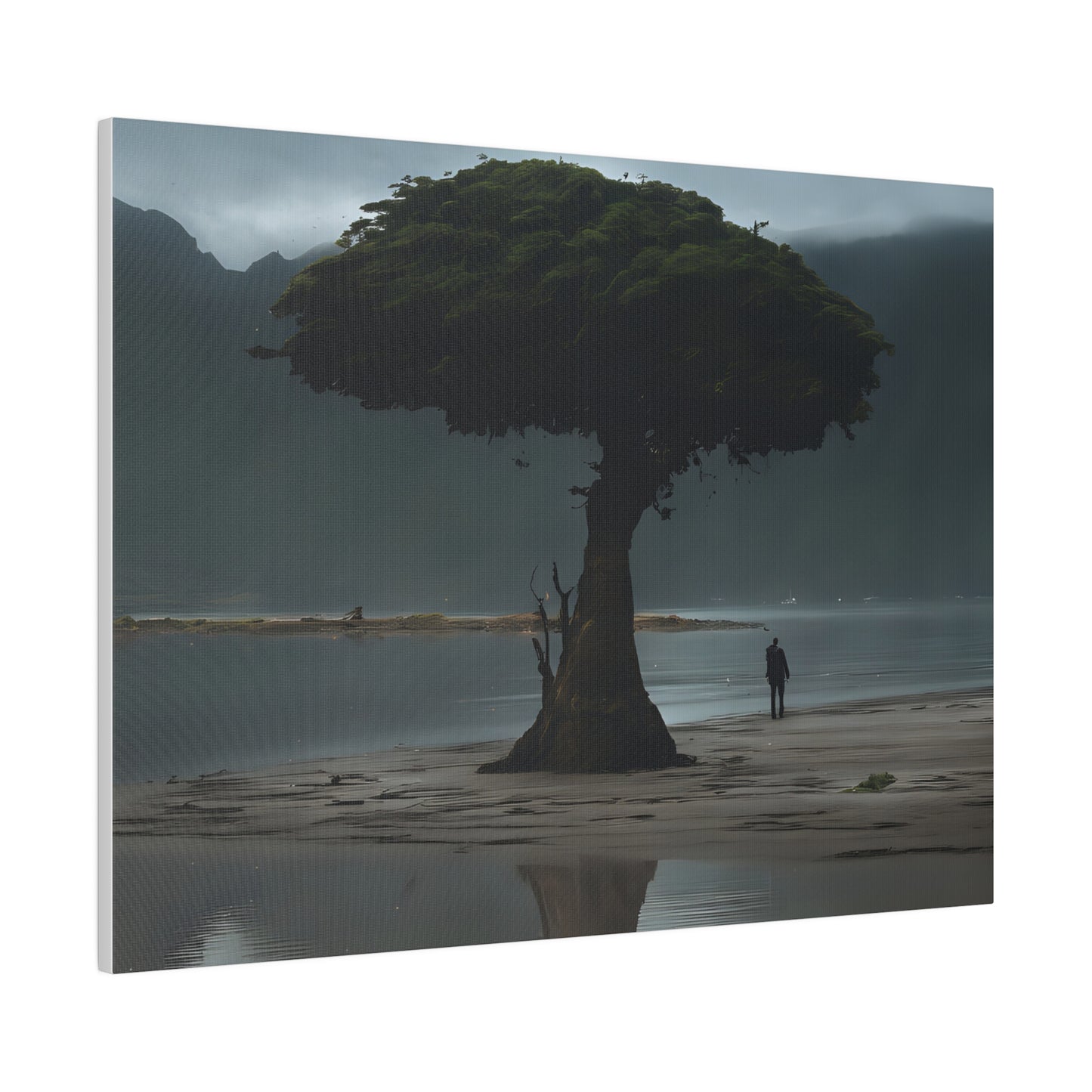 Tree, Wall Art, Matte Canvas, Stretched, 0.75"