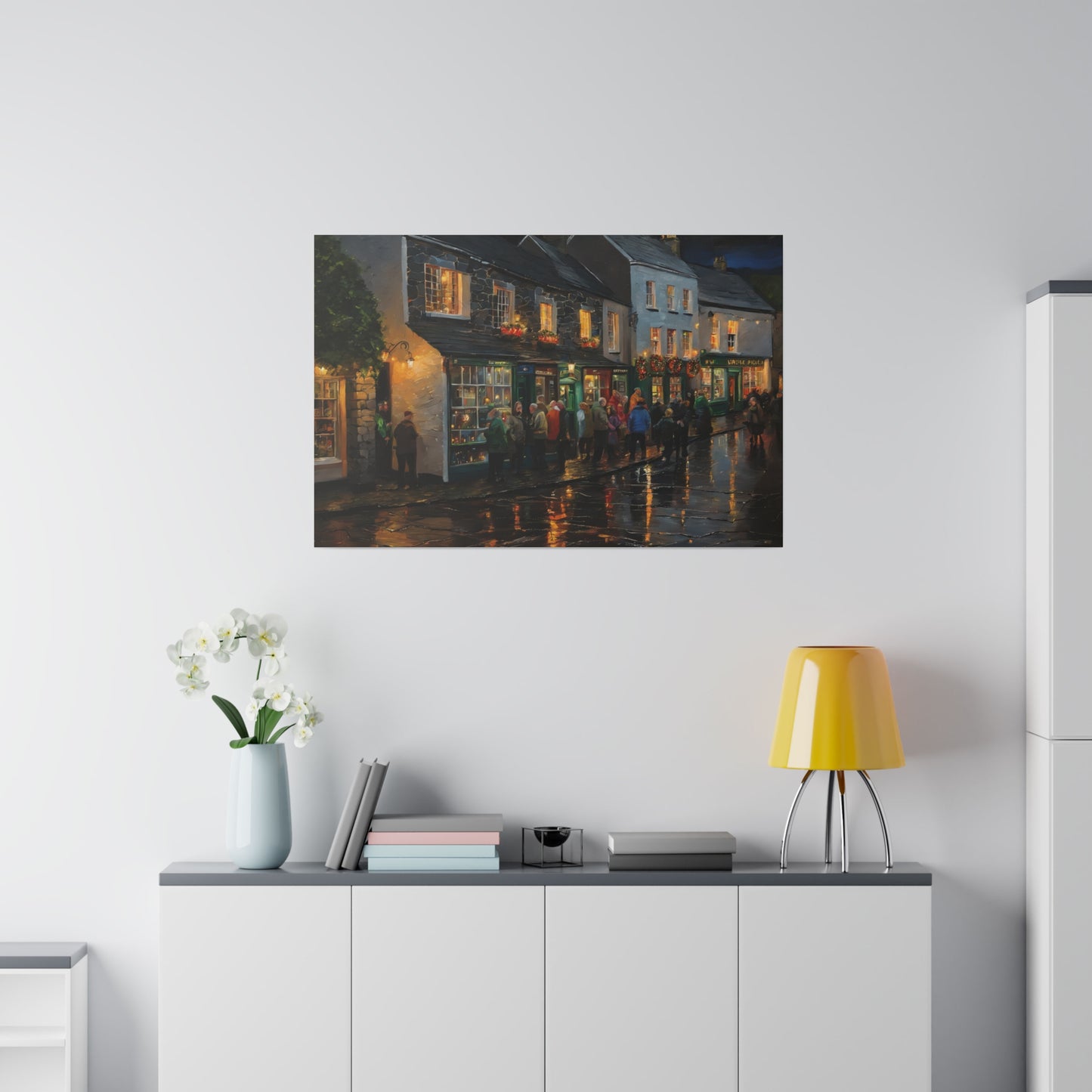 The Pub, Wall Art, Matte Canvas, Stretched, 0.75"