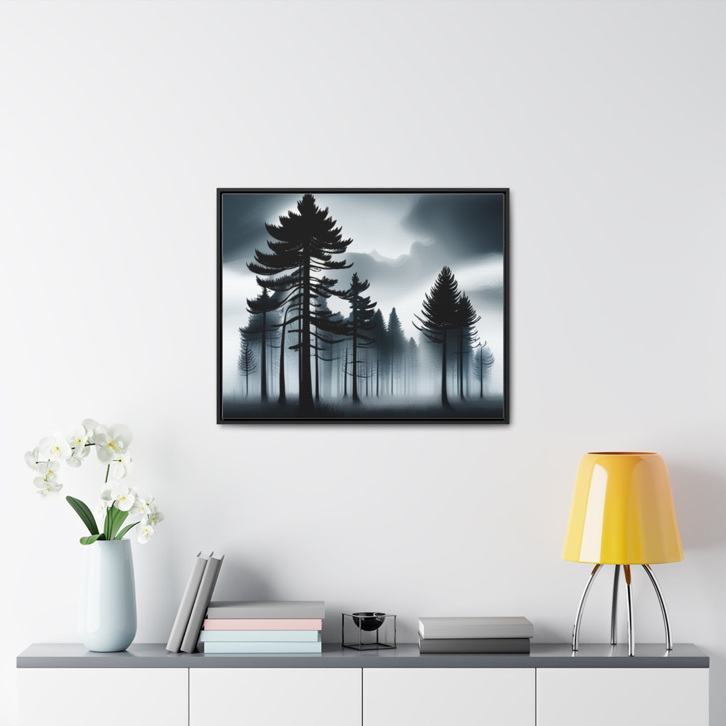 Gray Day, Wall Art, Gallery Canvas Wraps, Horizontal Frame