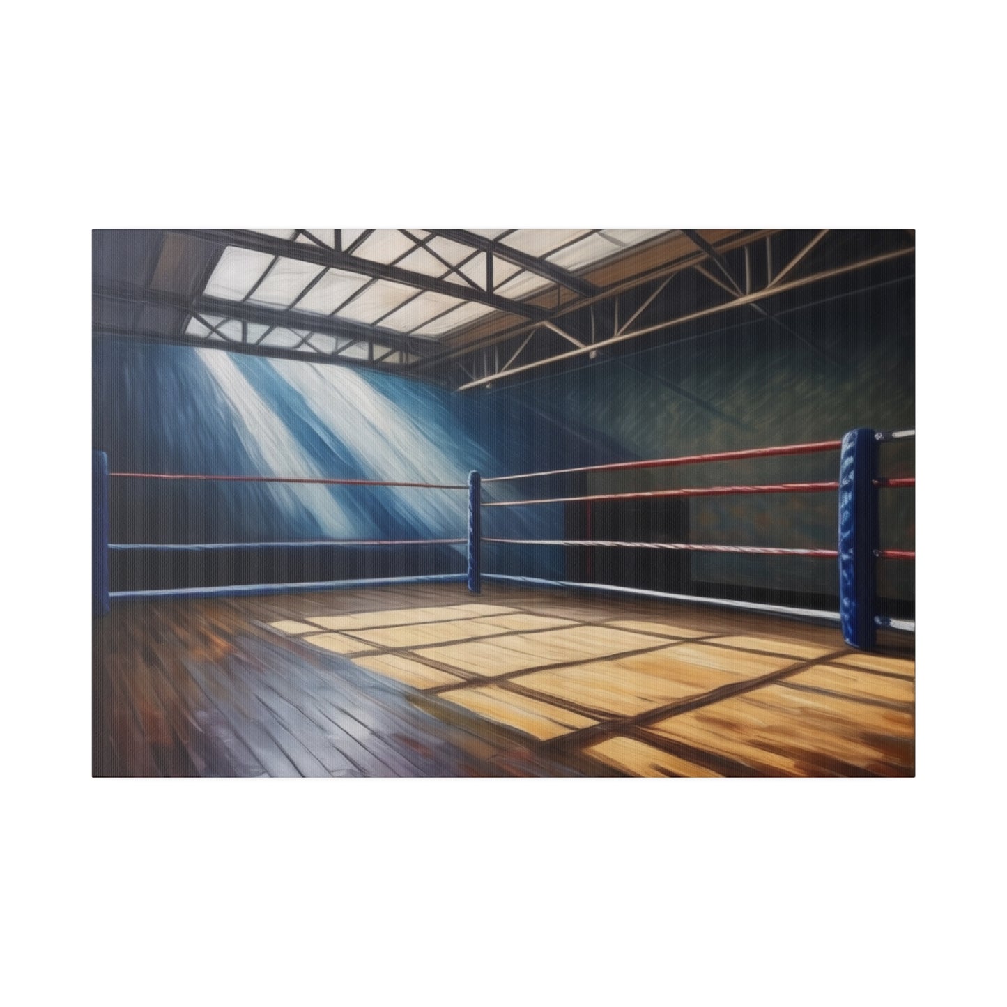 Boxing Ring, Wall Art, Matte Canvas, Stretched, 0.75"