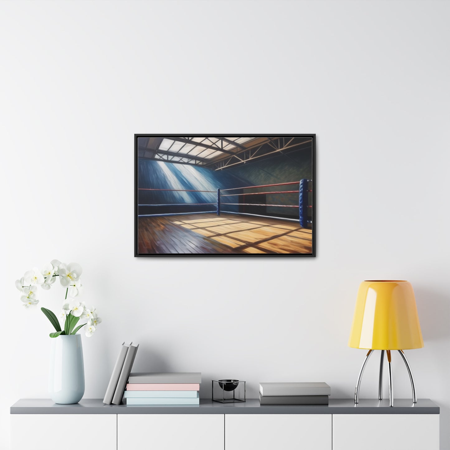 Boxing Ring, Wall Art, Gallery Canvas Wraps, Horizontal Frame