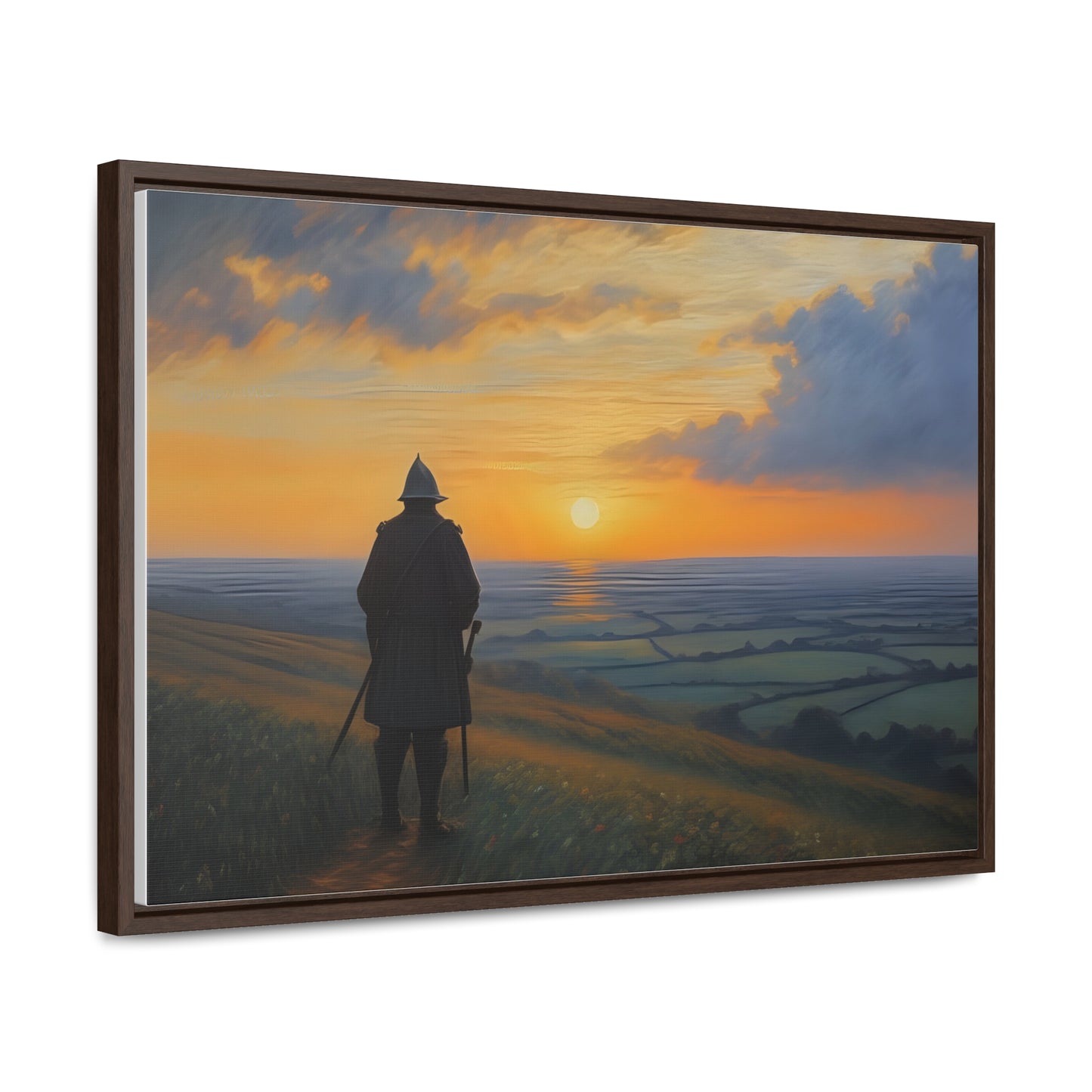 Contemplation, Wall Art, Gallery Canvas Wraps, Horizontal Frame