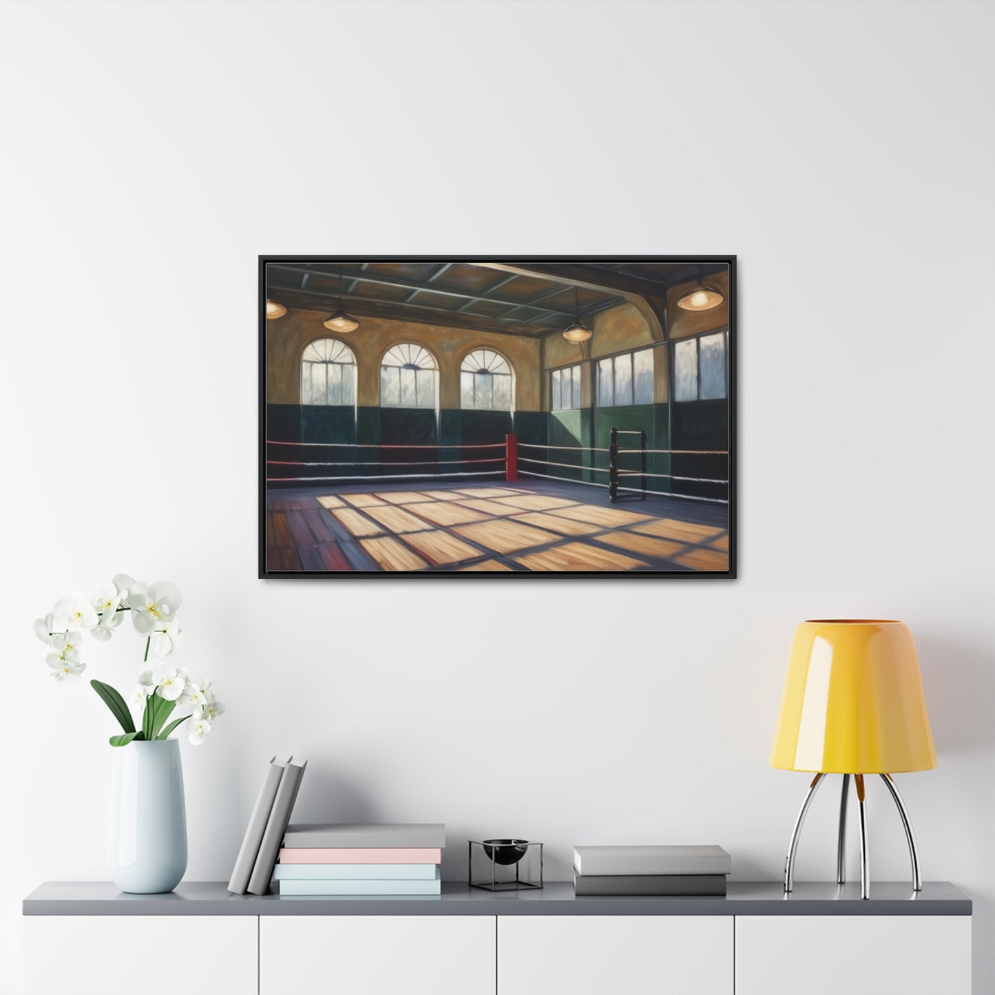 Boxing Gym, Wall Art, Gallery Canvas Wraps, Horizontal Frame