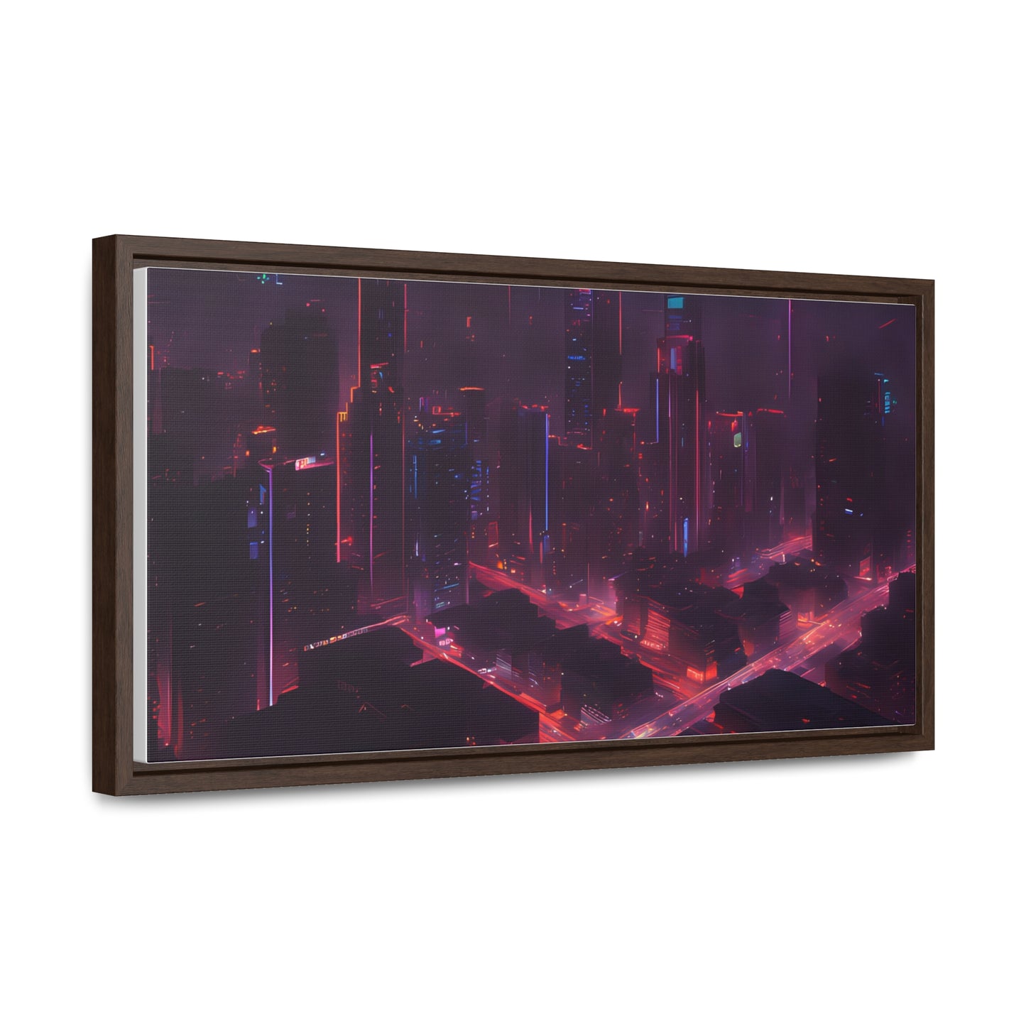 Neon lights, Wall Art, Gallery Canvas Wraps, Horizontal Frame