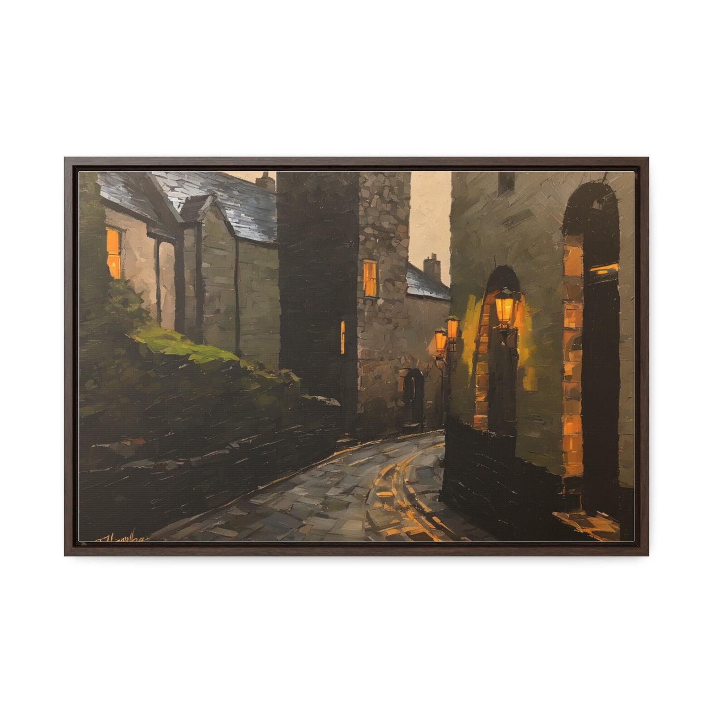 Walk the streets, Wall Art, Gallery Canvas Wraps, Horizontal Frame