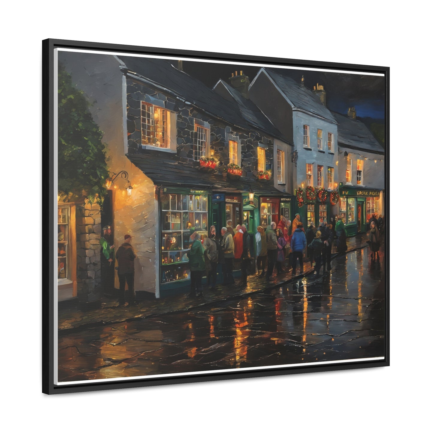 The Pub, Wall Art, Gallery Canvas Wraps, Horizontal Frame