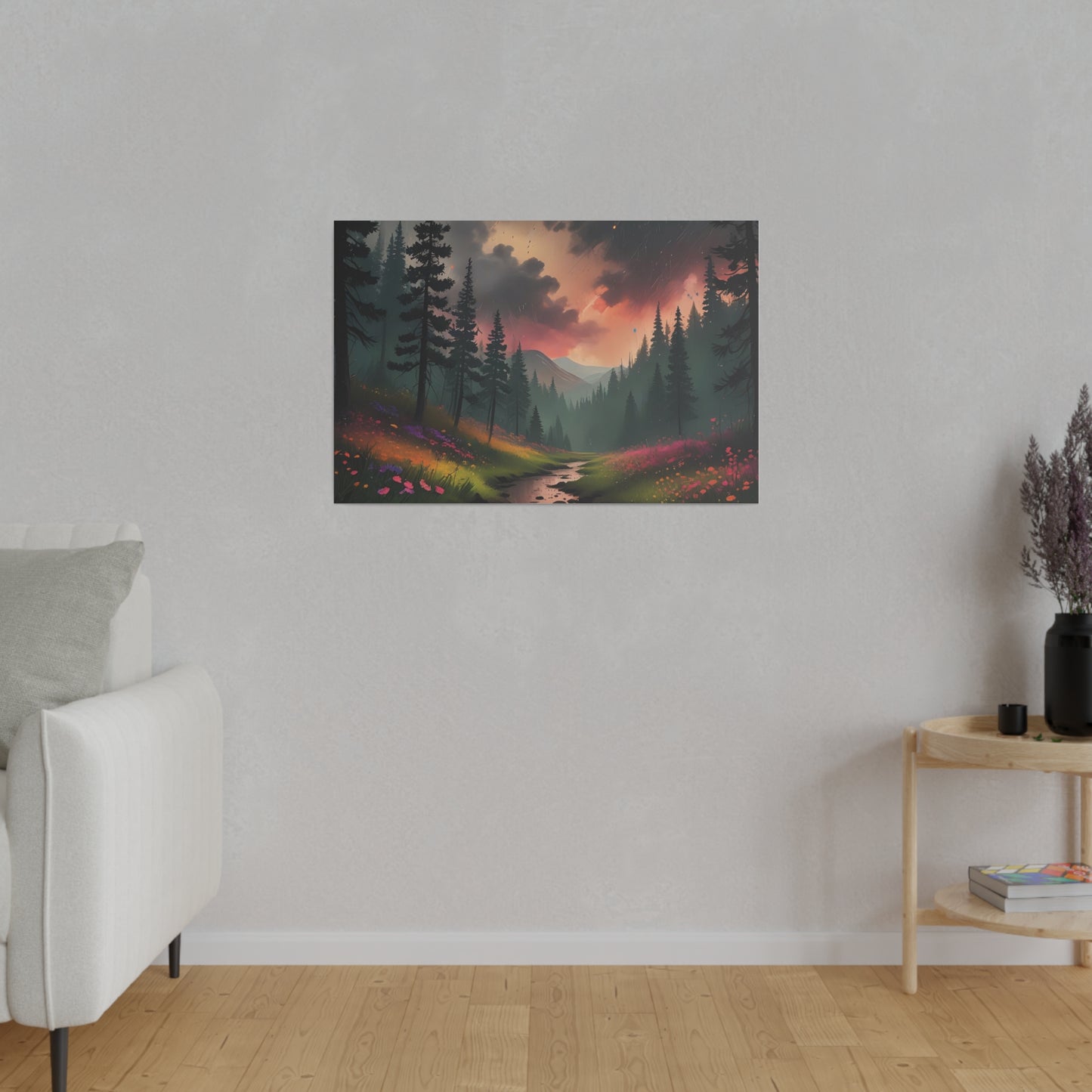 A Mystical Morning, Wall Art, Matte Canvas, Stretched, 0.75"