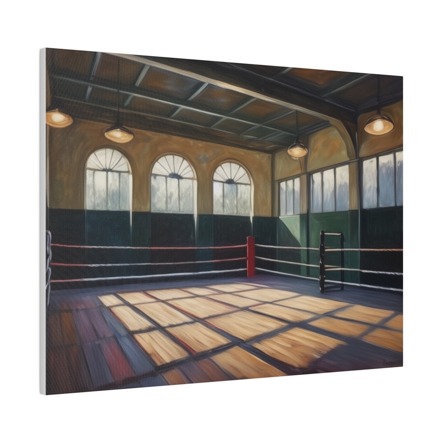 Boxing Gym, Wall ArtMatte Canvas, Stretched, 0.75"