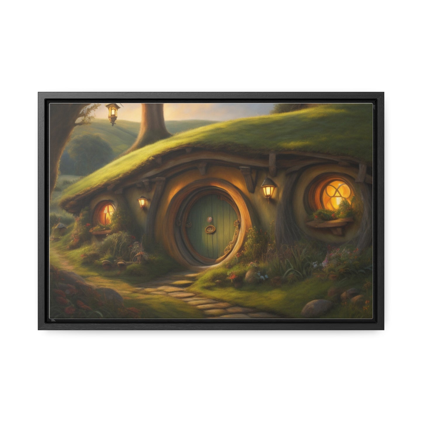 Hobbiton, Wall Art, Gallery Canvas Wraps, Horizontal Frame