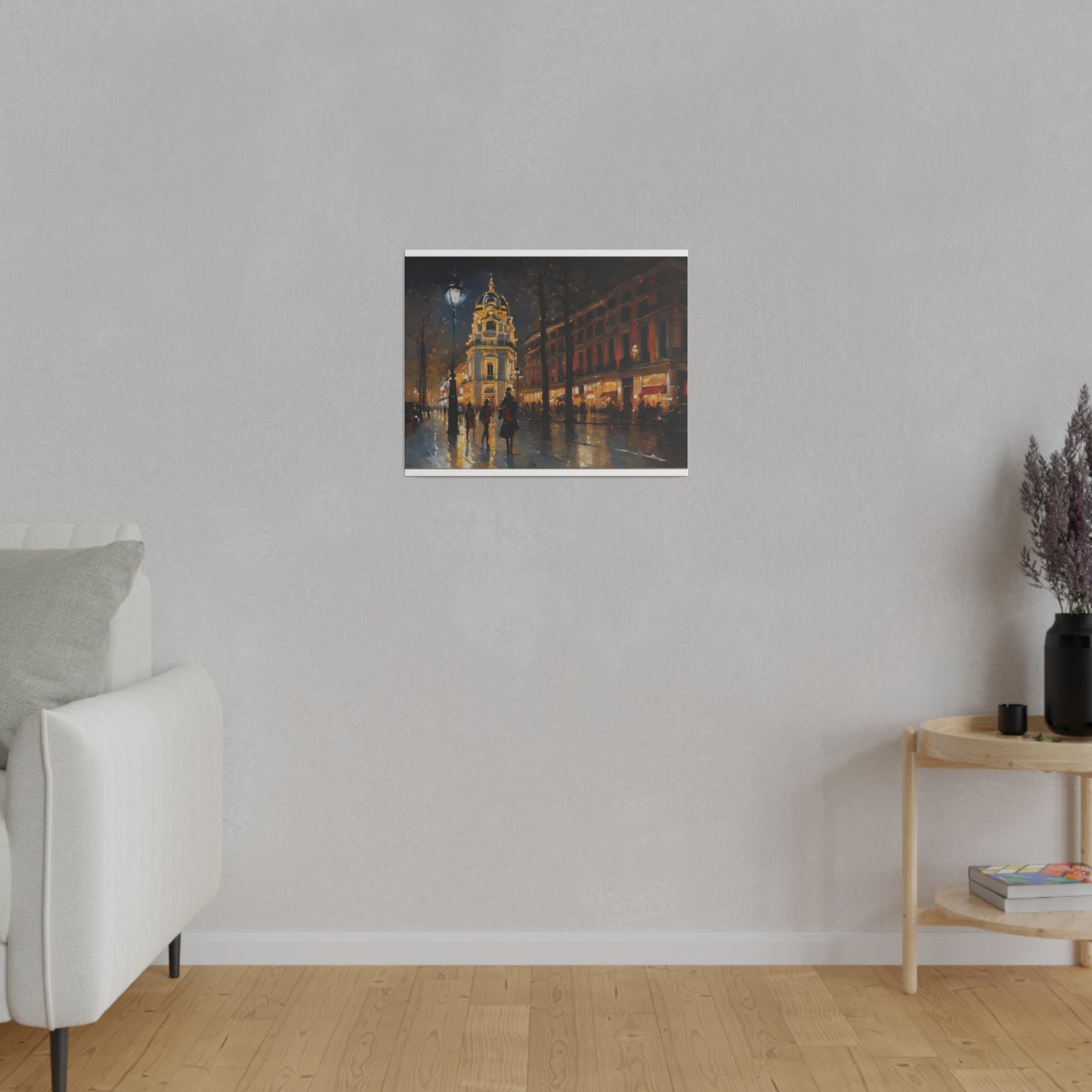 Town Center, Wall Art, Matte Canvas, Stretched, 0.75"