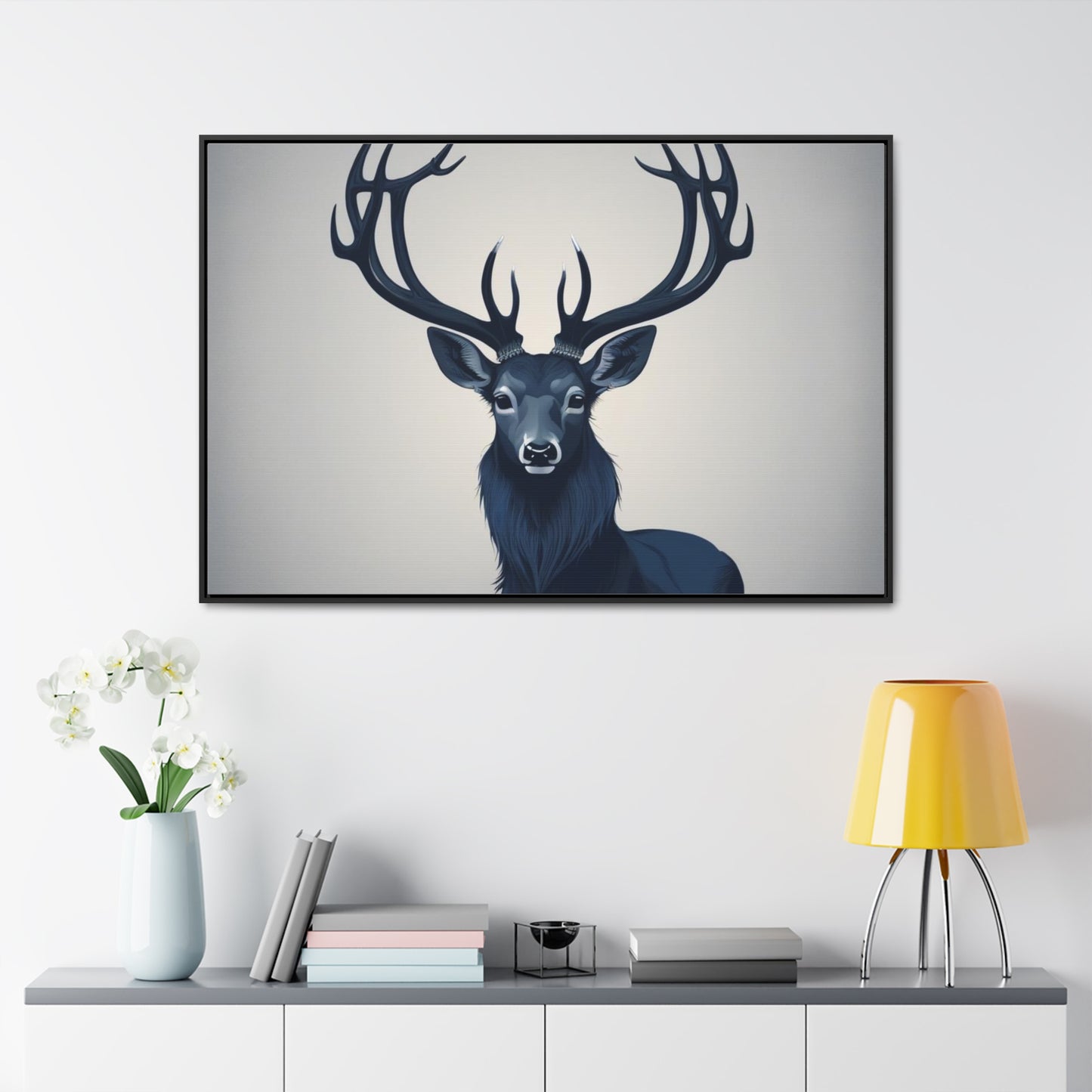 Deer Antlers, Wall Art, Gallery Canvas Wraps, Horizontal Frame