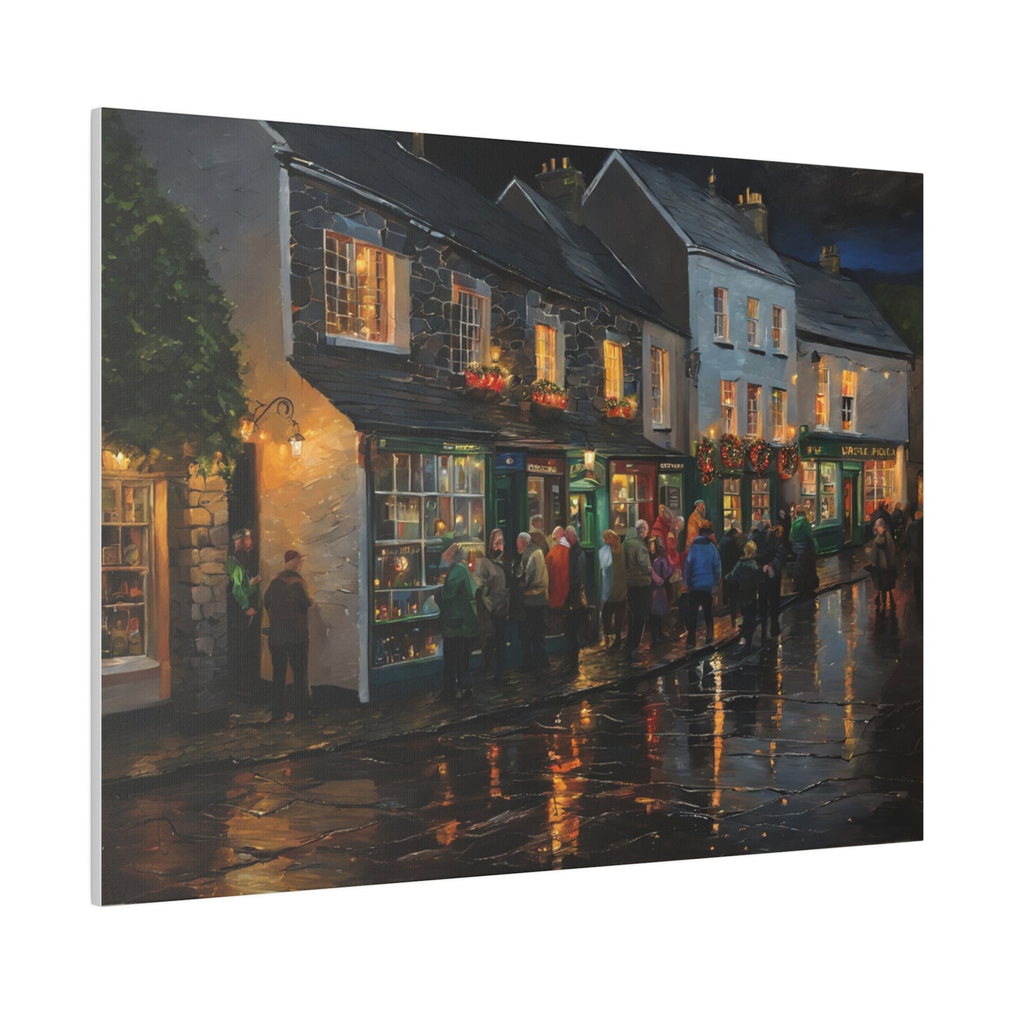 The Pub, Wall Art, Matte Canvas, Stretched, 0.75"