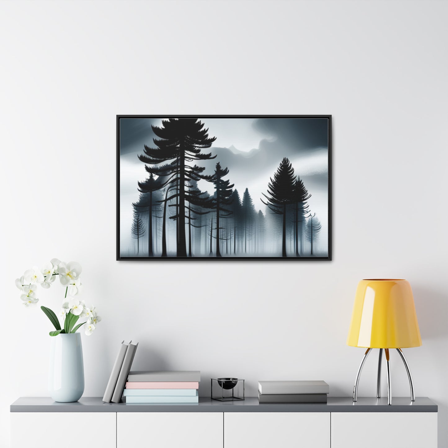 Gray Day, Wall Art, Gallery Canvas Wraps, Horizontal Frame