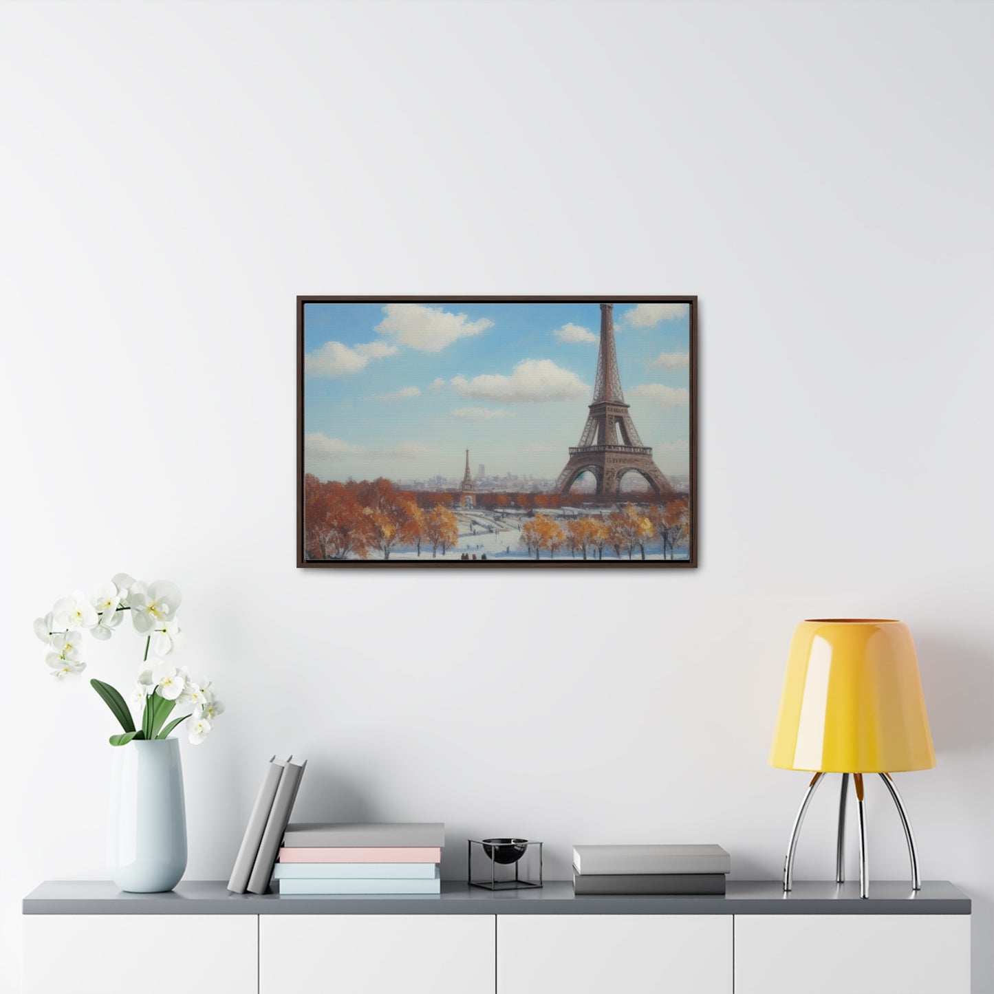 Eiffel Tower, Wall Art, Gallery Canvas Wraps, Horizontal Frame